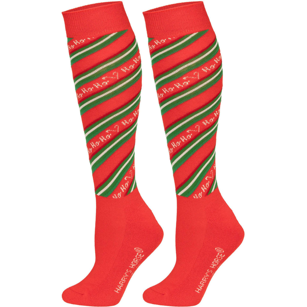 Harry's Horse Riding Socks Christmas '26 Red