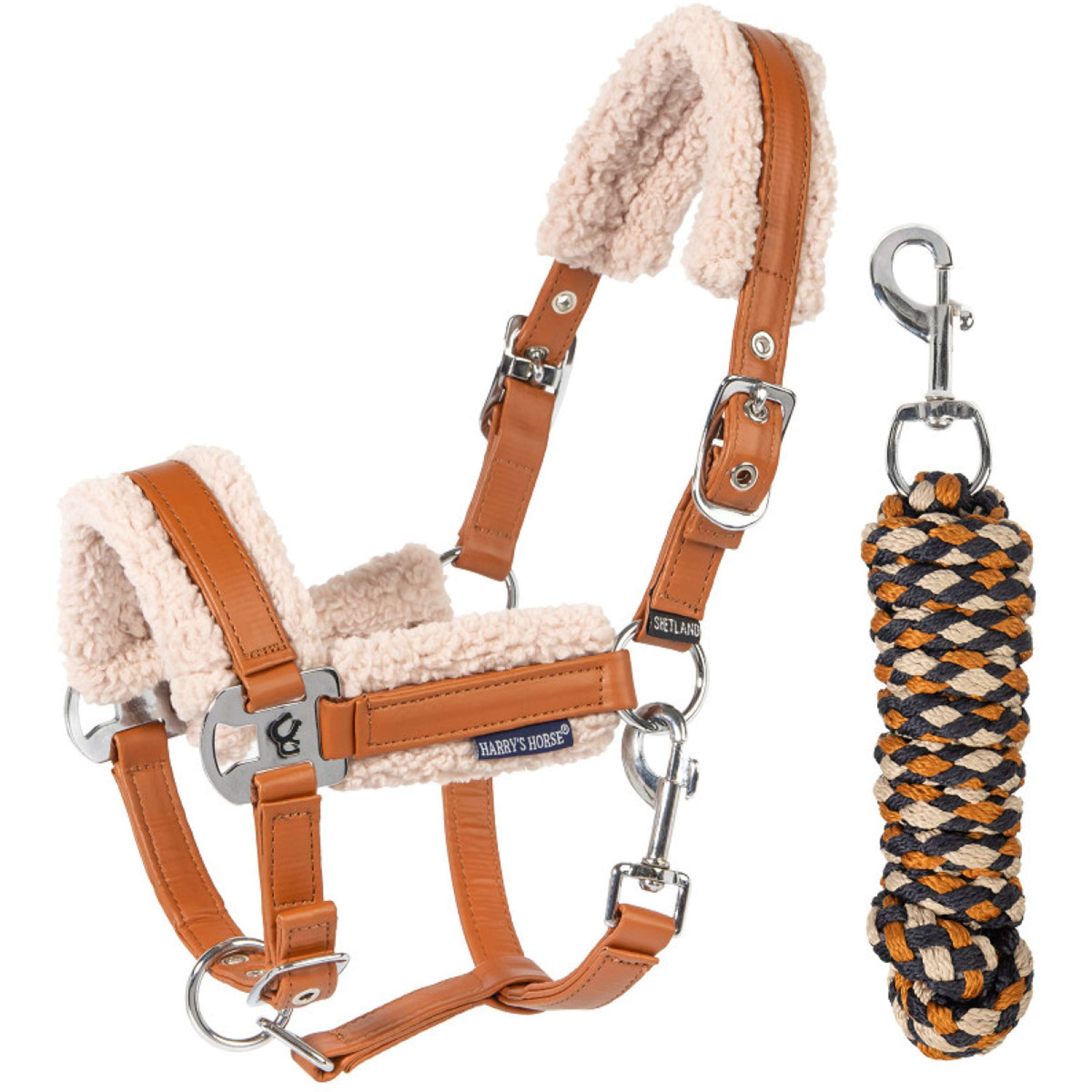 Harry's Horse Halter Set STOUT! Maverick Bran