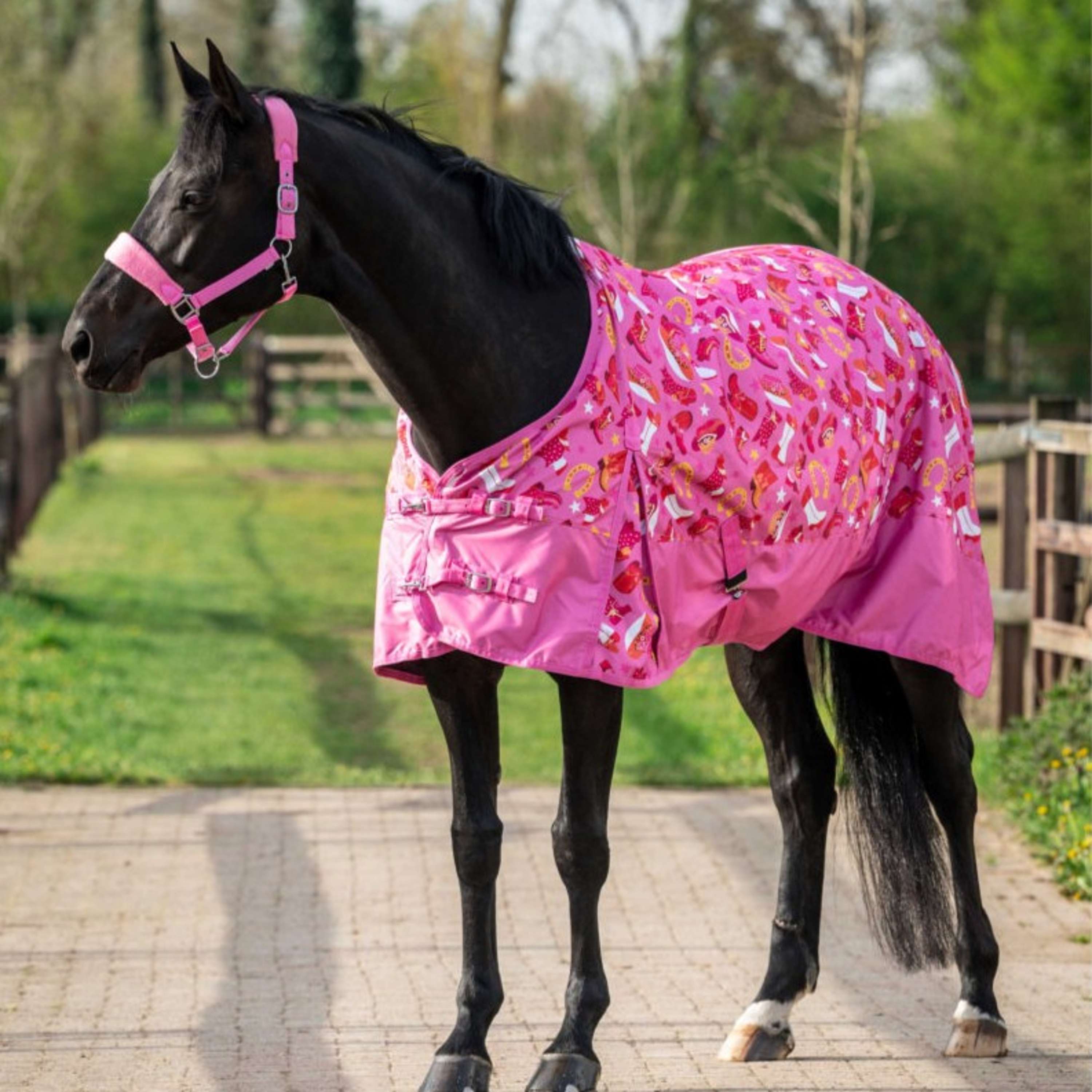HB Outdoor Rug Prairie Pink by Sanne