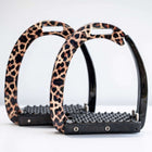 HB Showtime Safety Stirrups Leopard