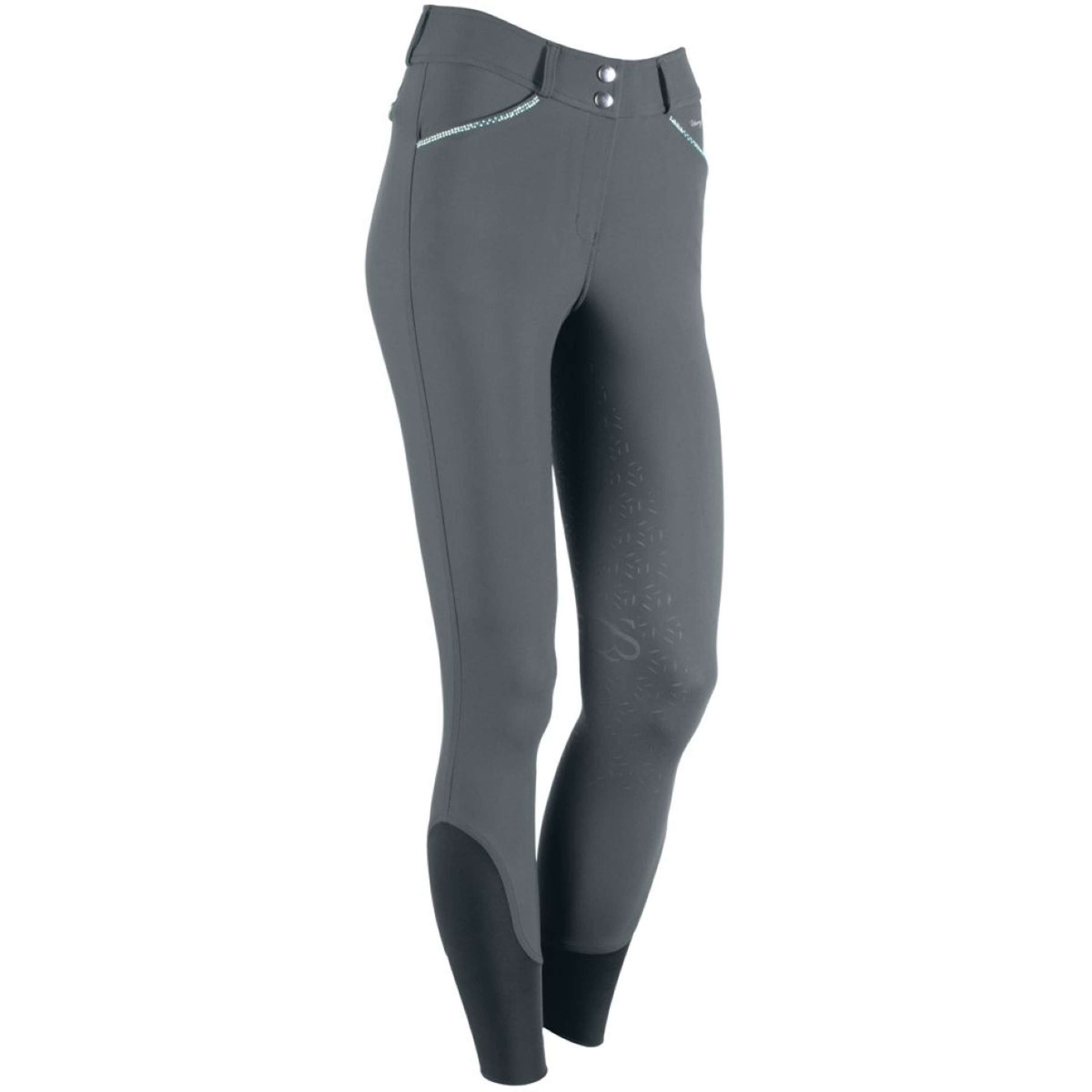 Harry's Horse Breeches Trendy Full Grip Black Sand