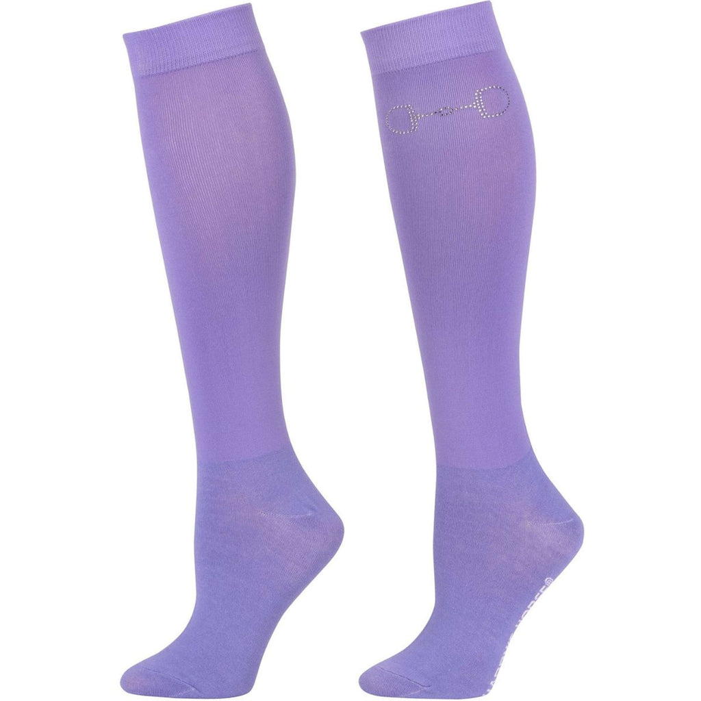 Harry's Horse Riding Socks Bit Purple
