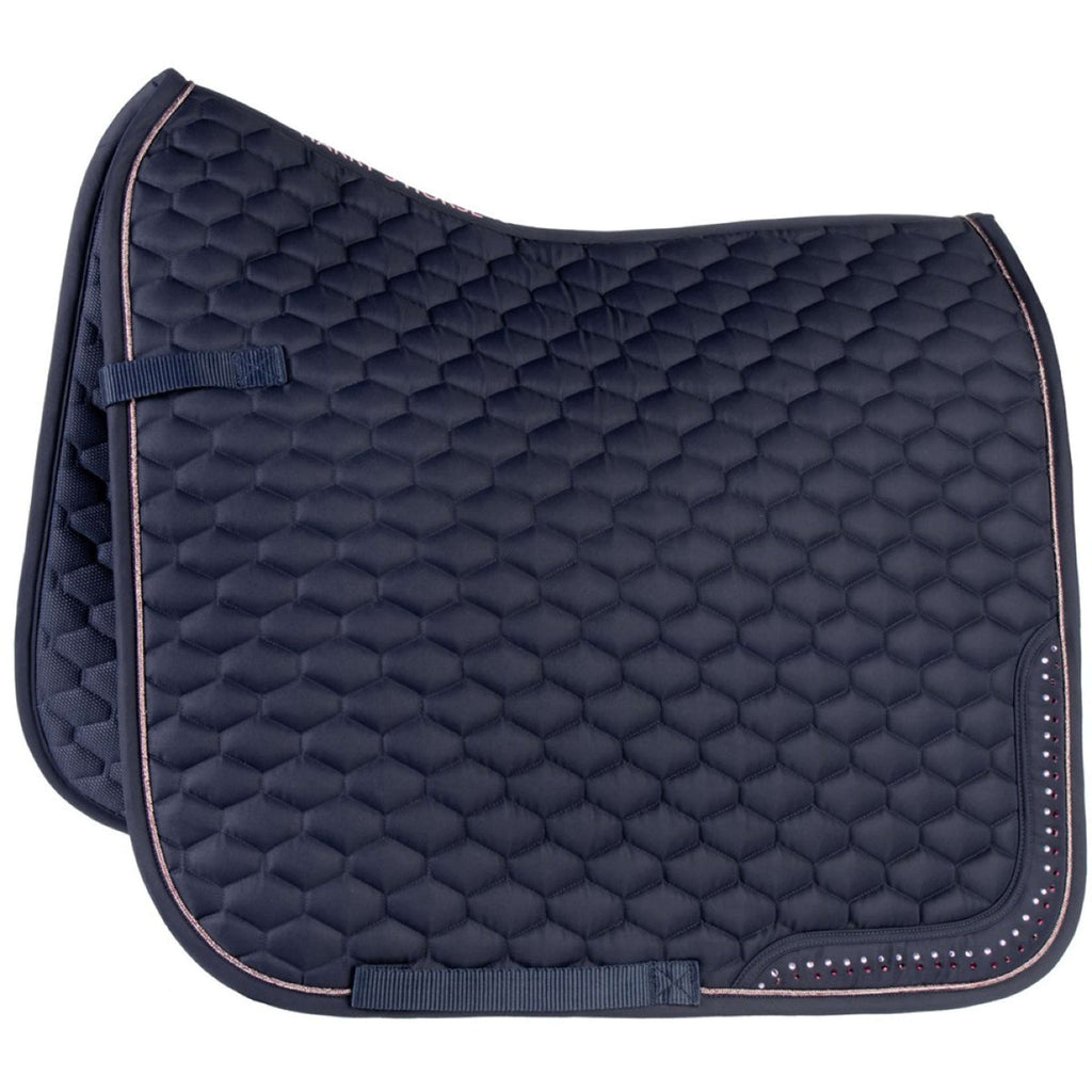 Harry's Horse Saddlepad Denici Cavalli Purple Passion Dressage Peacoat
