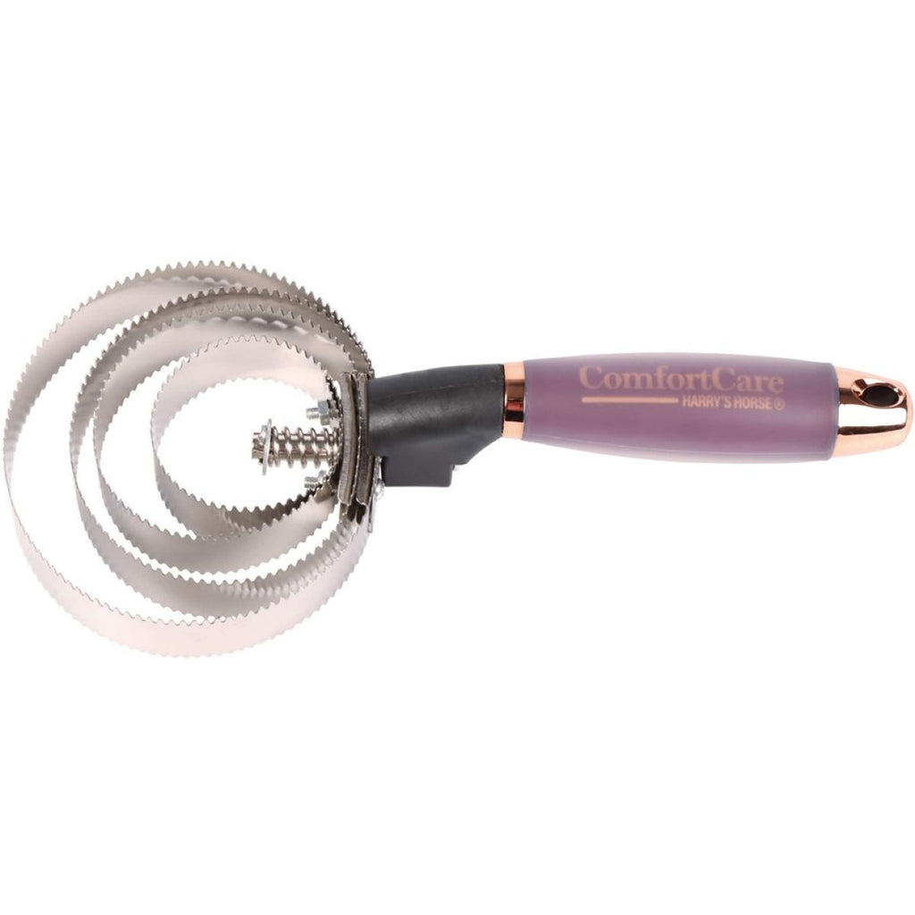 Harry's Horse Curry Comb ComfortCare Bordeaux