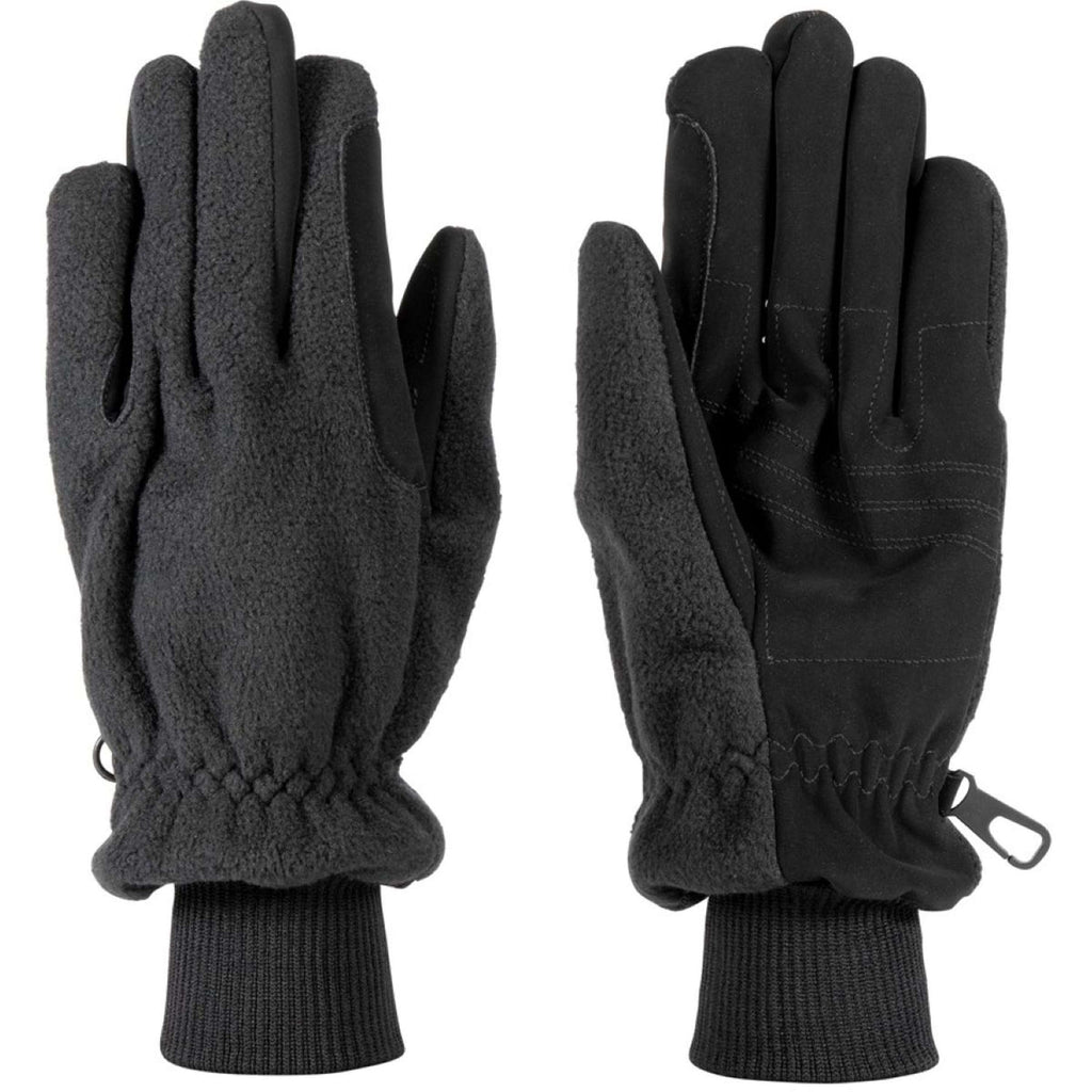 Harry's Horse Riding Gloves Fleece Waterproof Hipora Black