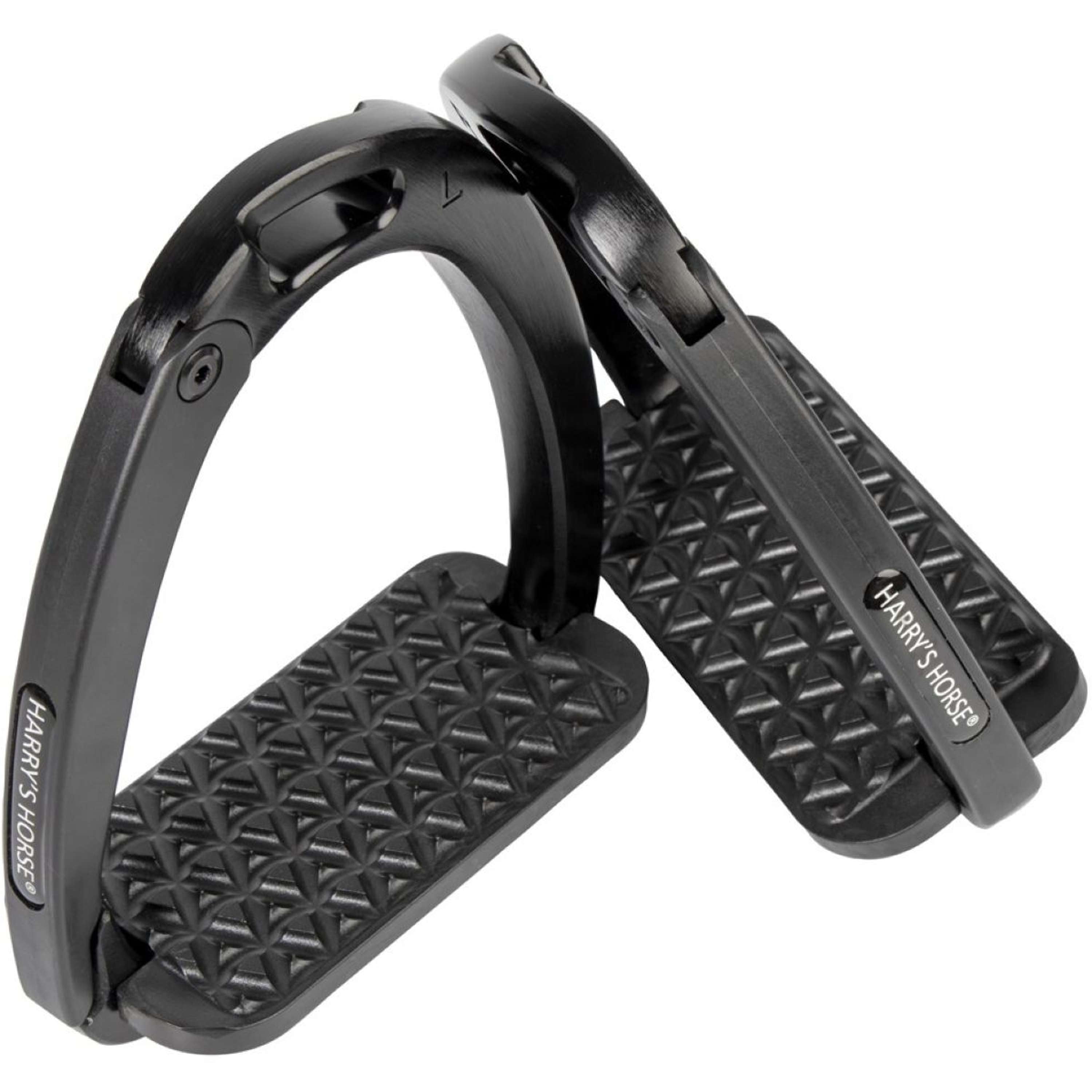 Harry's Horse Safety Stirrups Safe Release Stainless Steel