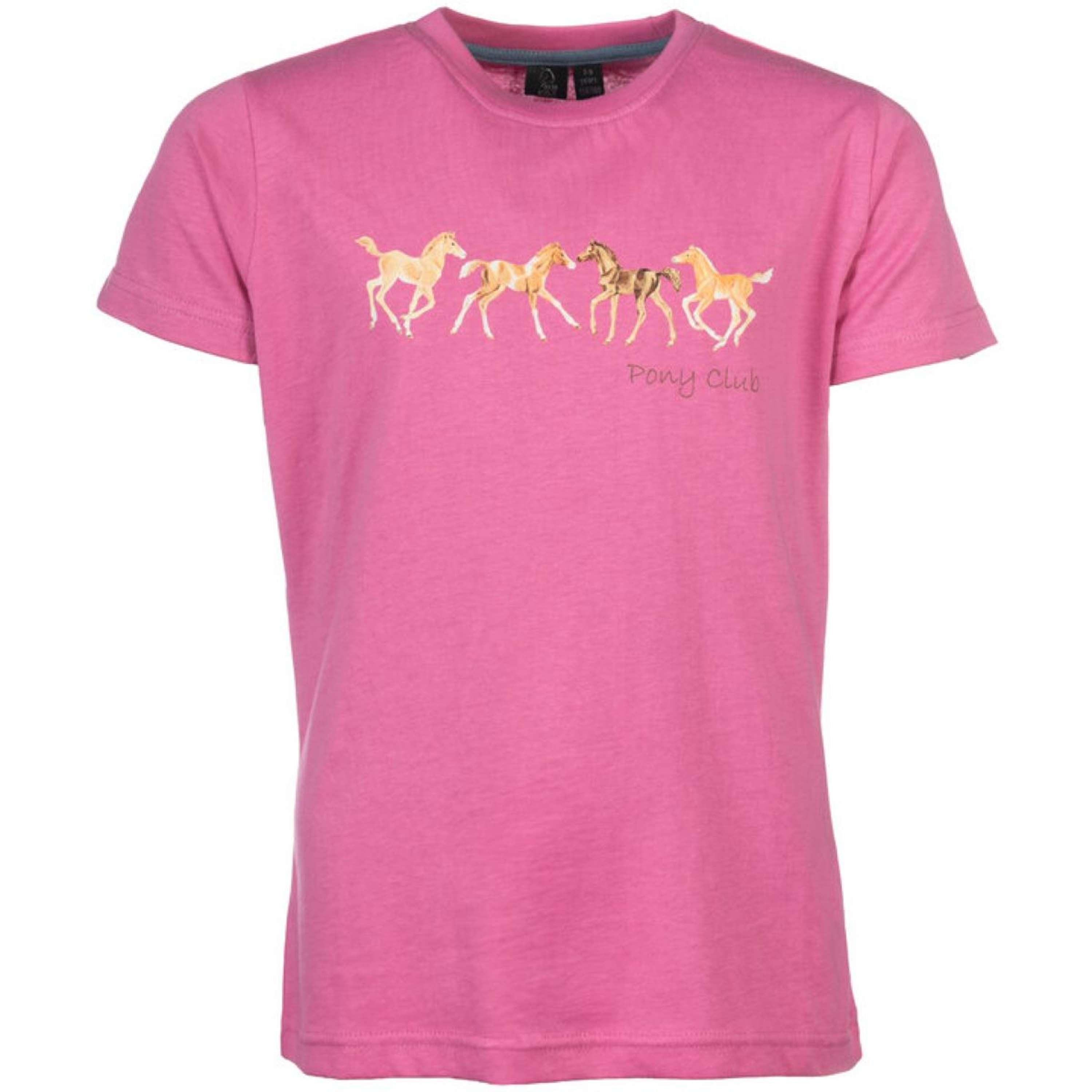 HKM T-Shirt Pony Club Pink