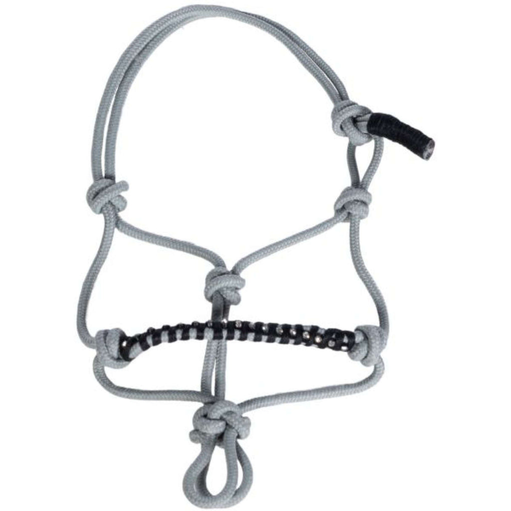 HKM Hobby Horsing Rope Halter Grey