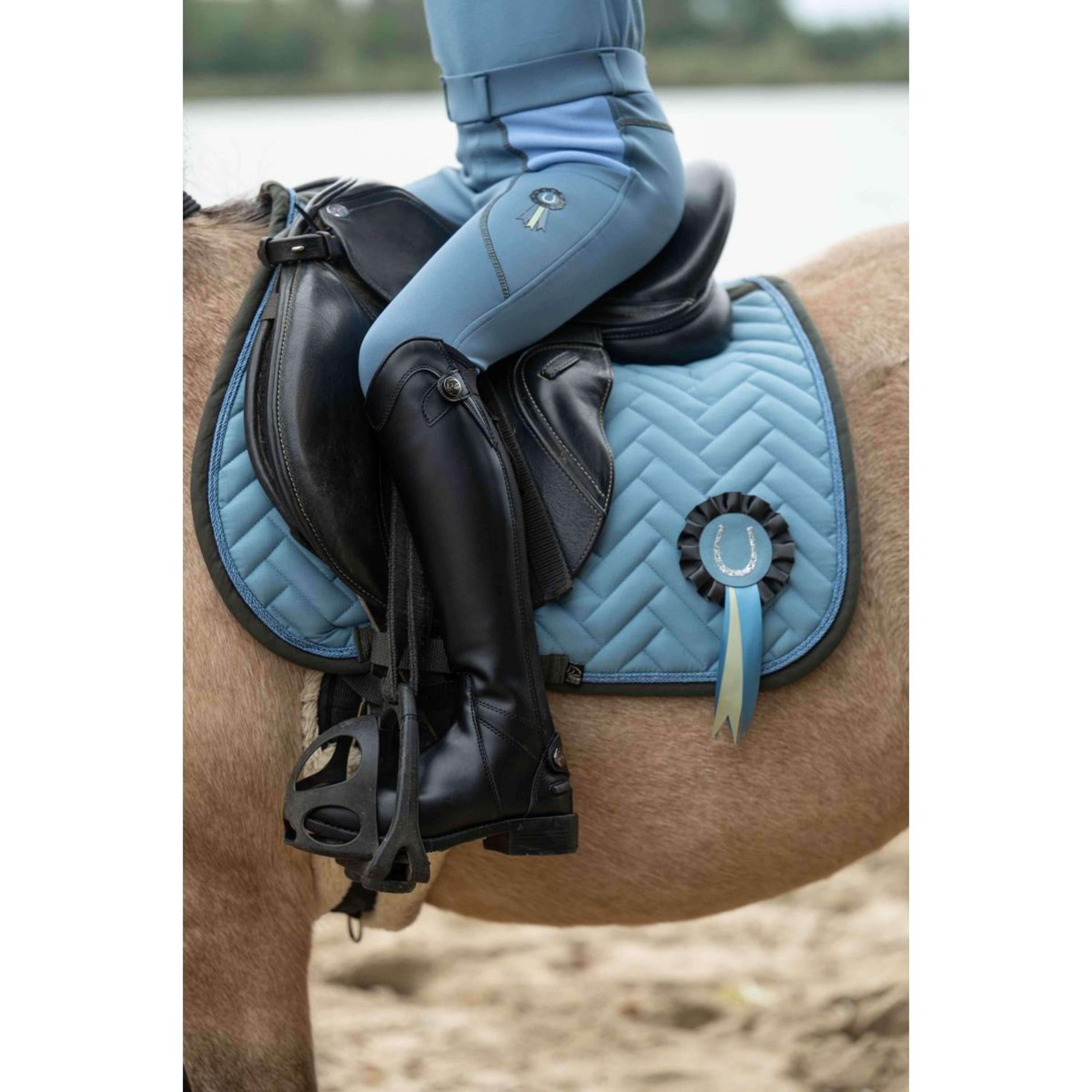 HKM Saddlepad Nele Dressage Smoke Blue