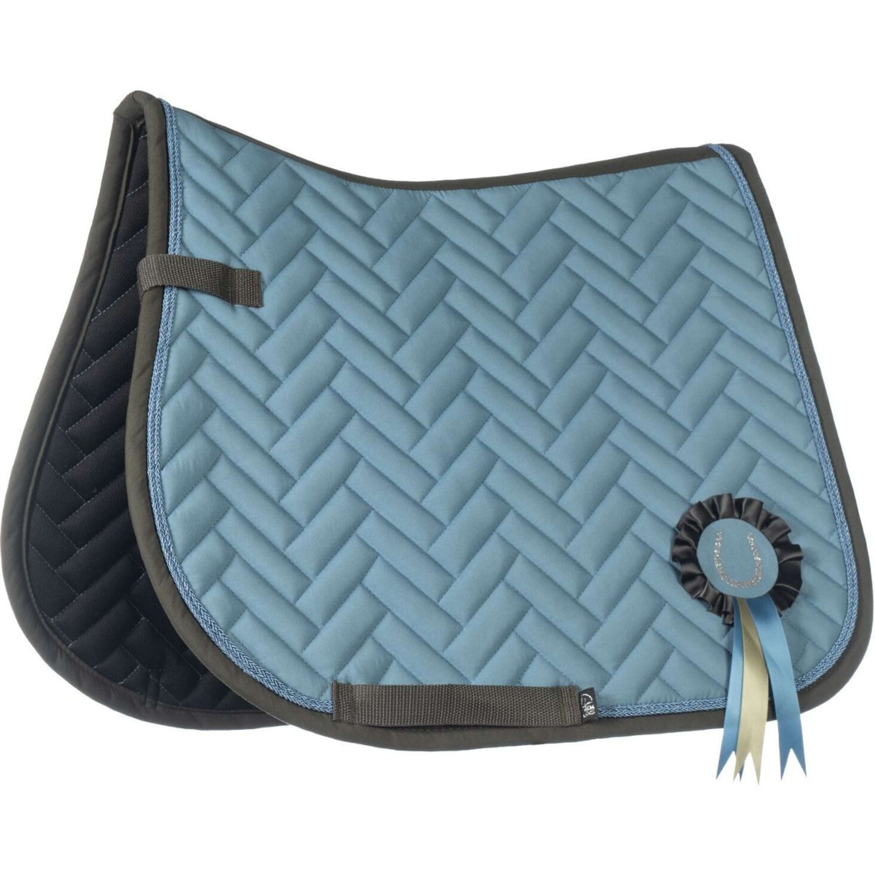 HKM Saddlepad Nele Dressage Smoke Blue