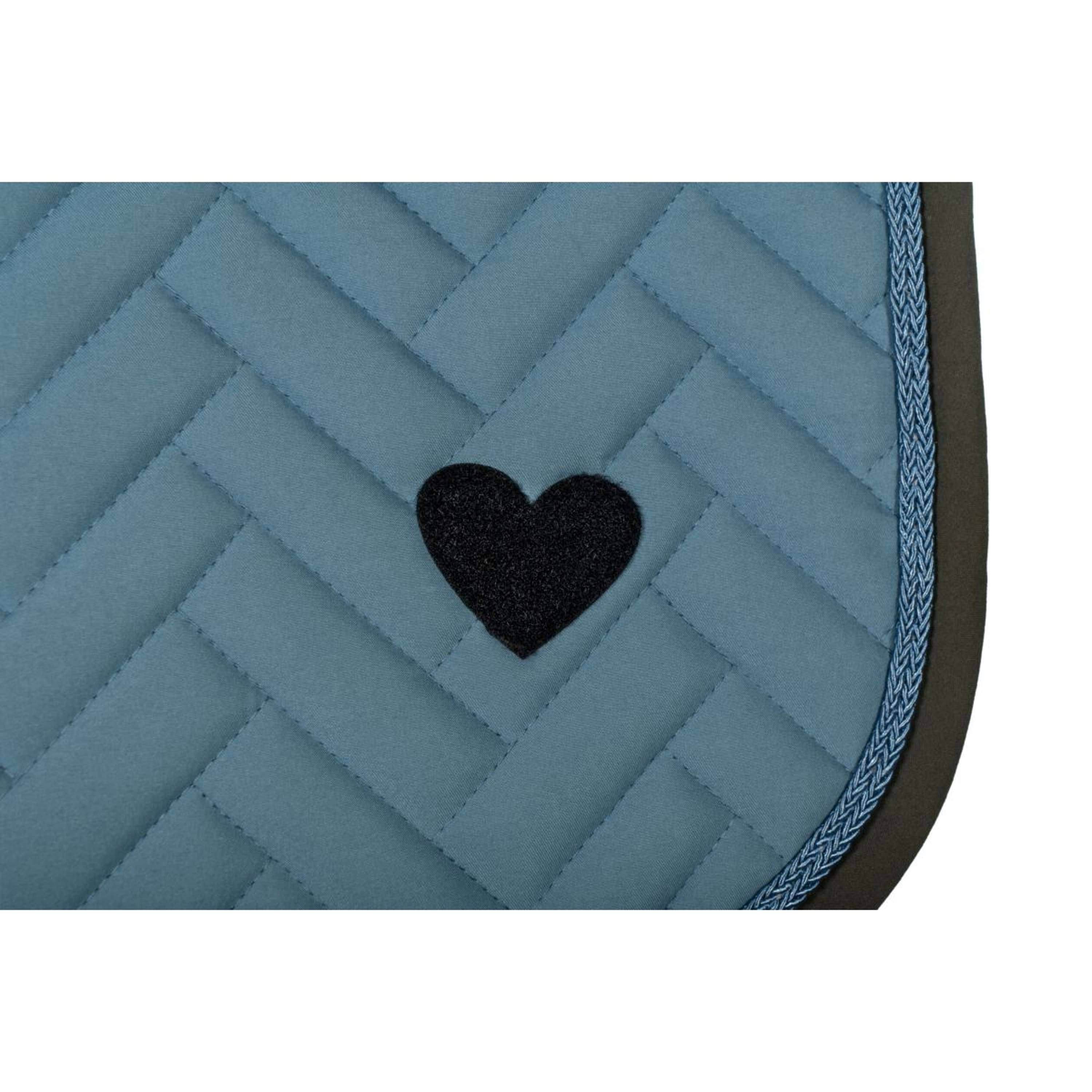 HKM Saddlepad Nele Dressage Smoke Blue