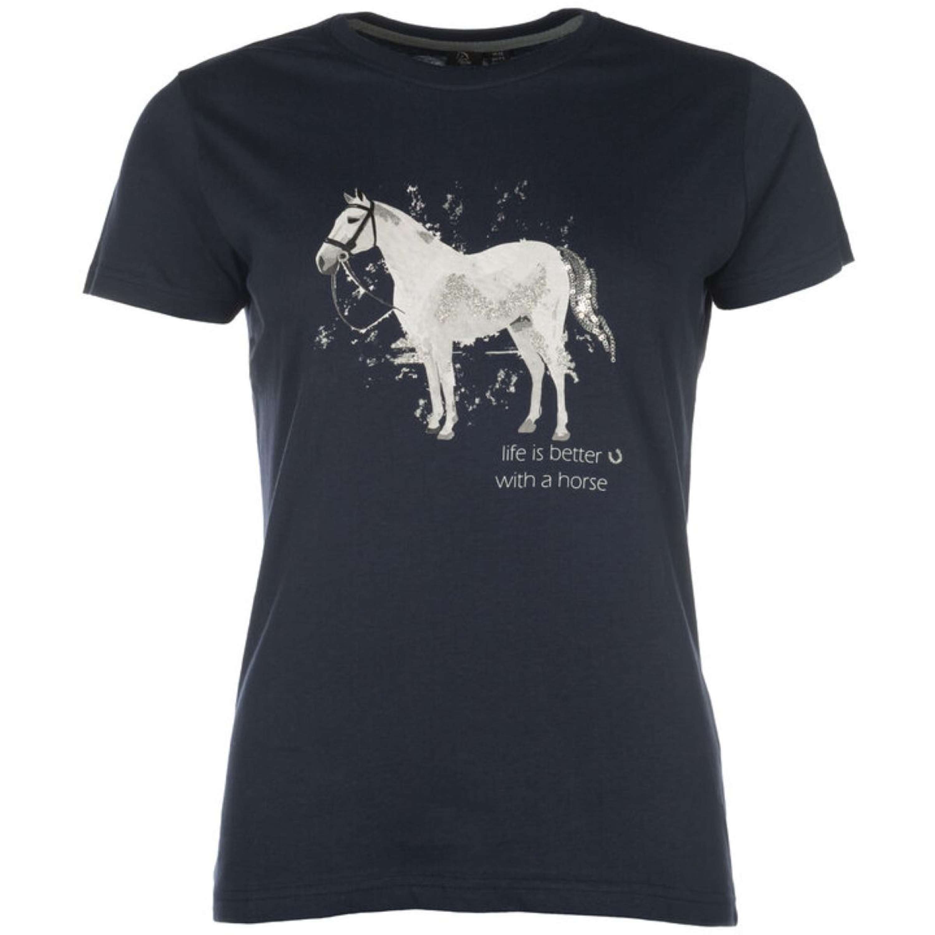 HKM T-Shirt Sparkle Dark blue