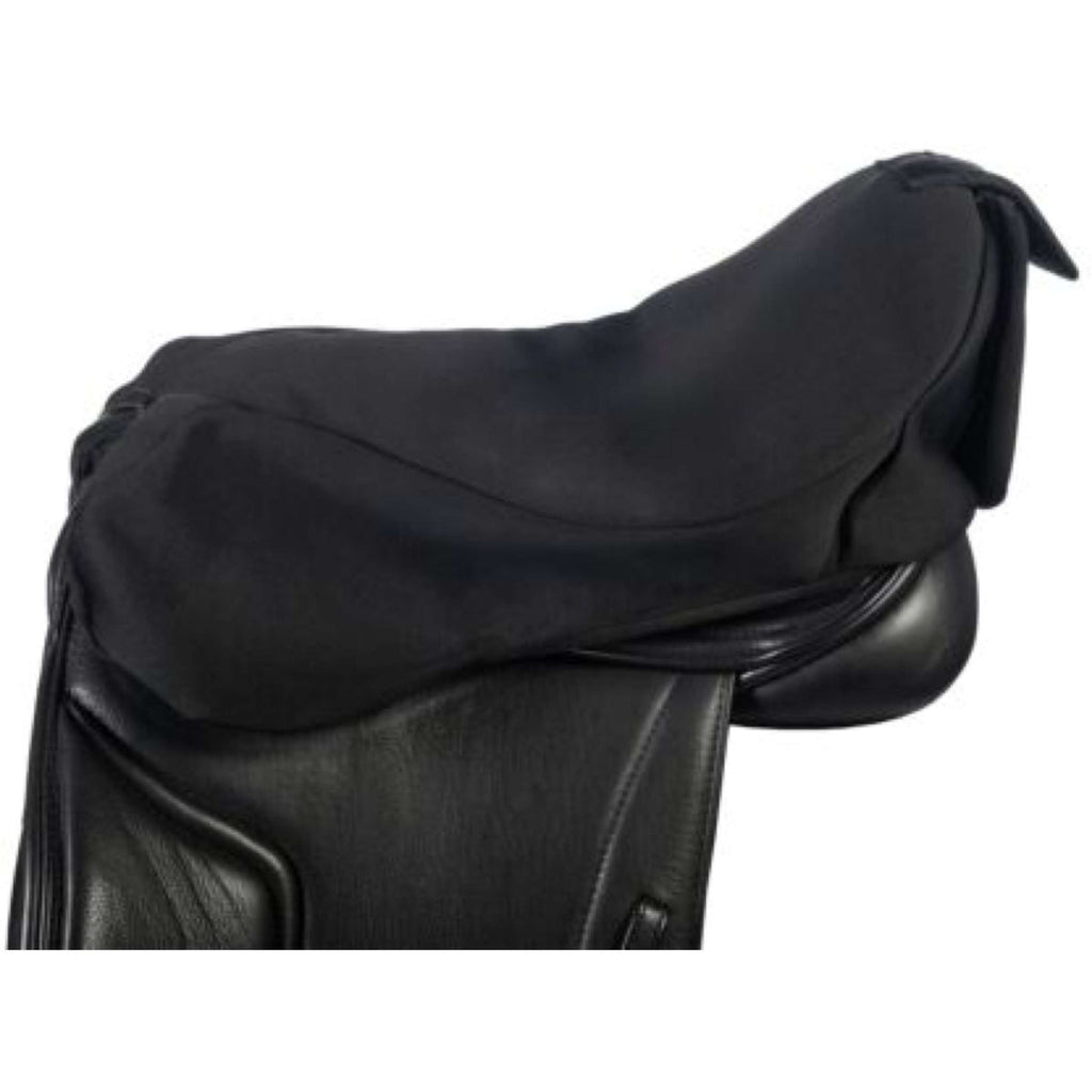 HKM Saddle Seat Heated Dressage Black