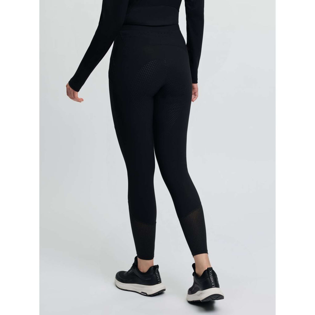 LeMieux Riding Legging Airflow Full Grip Black