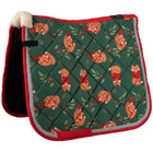HKM Saddlepad X-Mas Dressage Dark Green