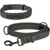 EQPRO Collar and Leash Softshell Shadow Steel