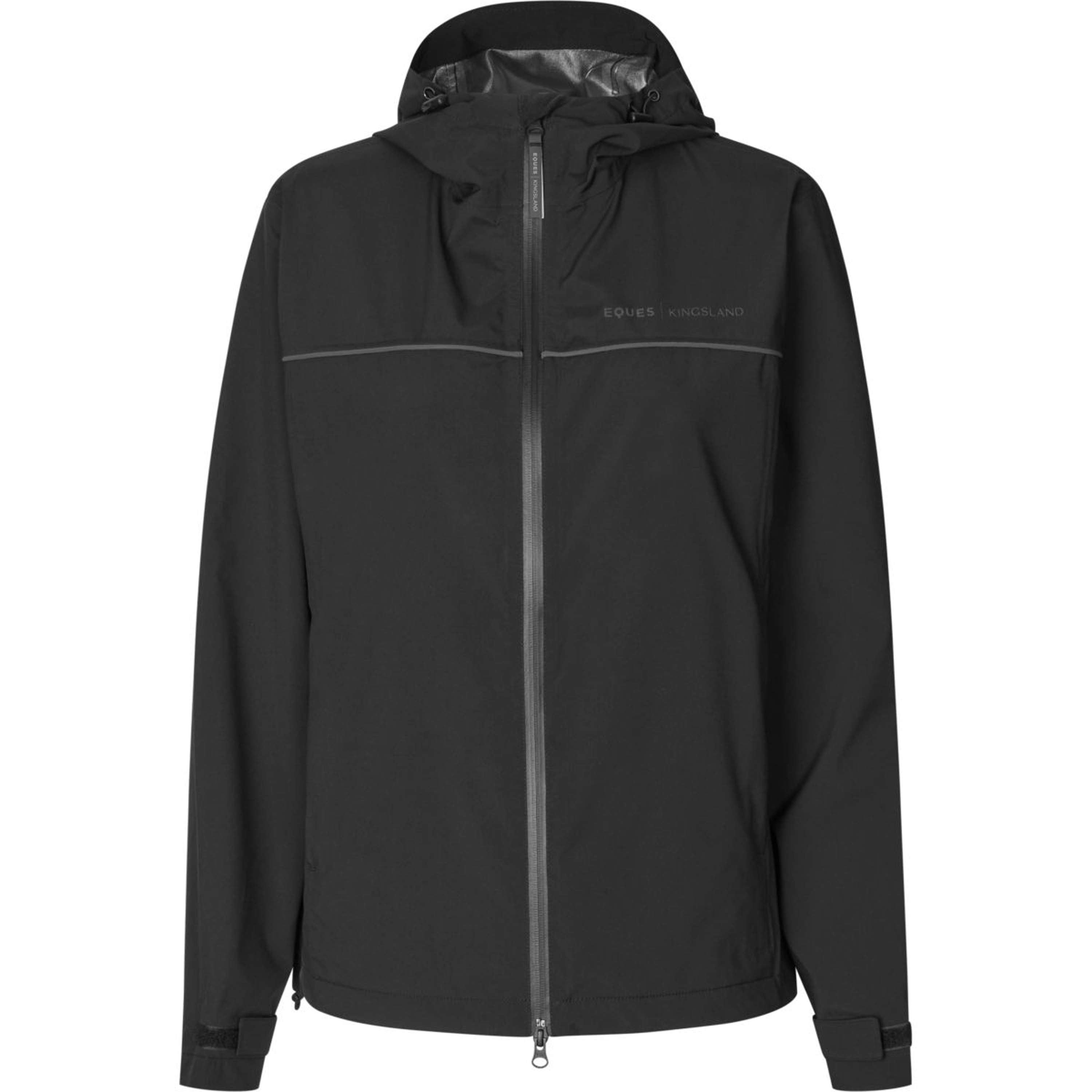 Kingsland X Eques Rain Coat Storm Black