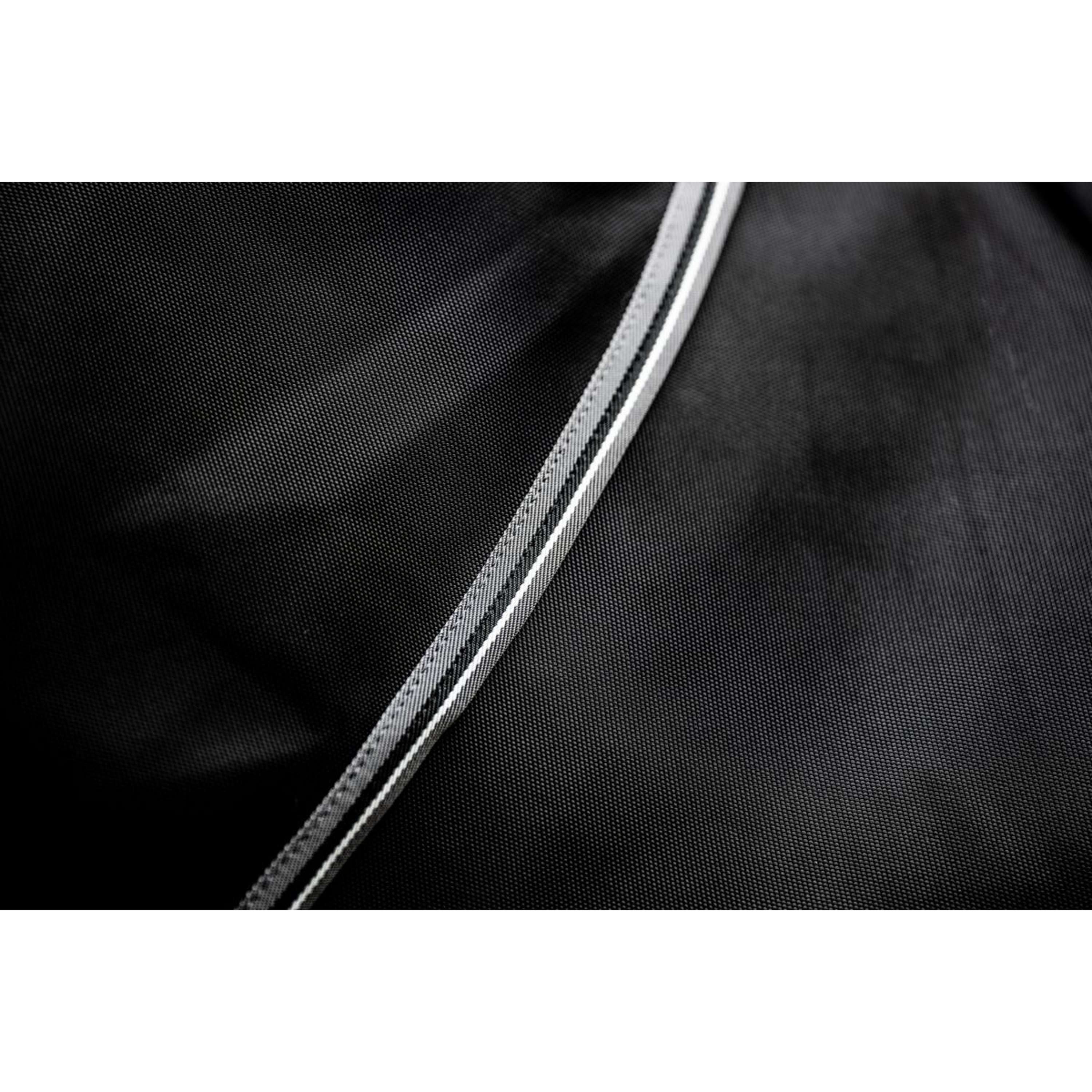 Rambo Turnout Rug 1680D Varilayer 250g Black/Thunderstorm Grey/Silver