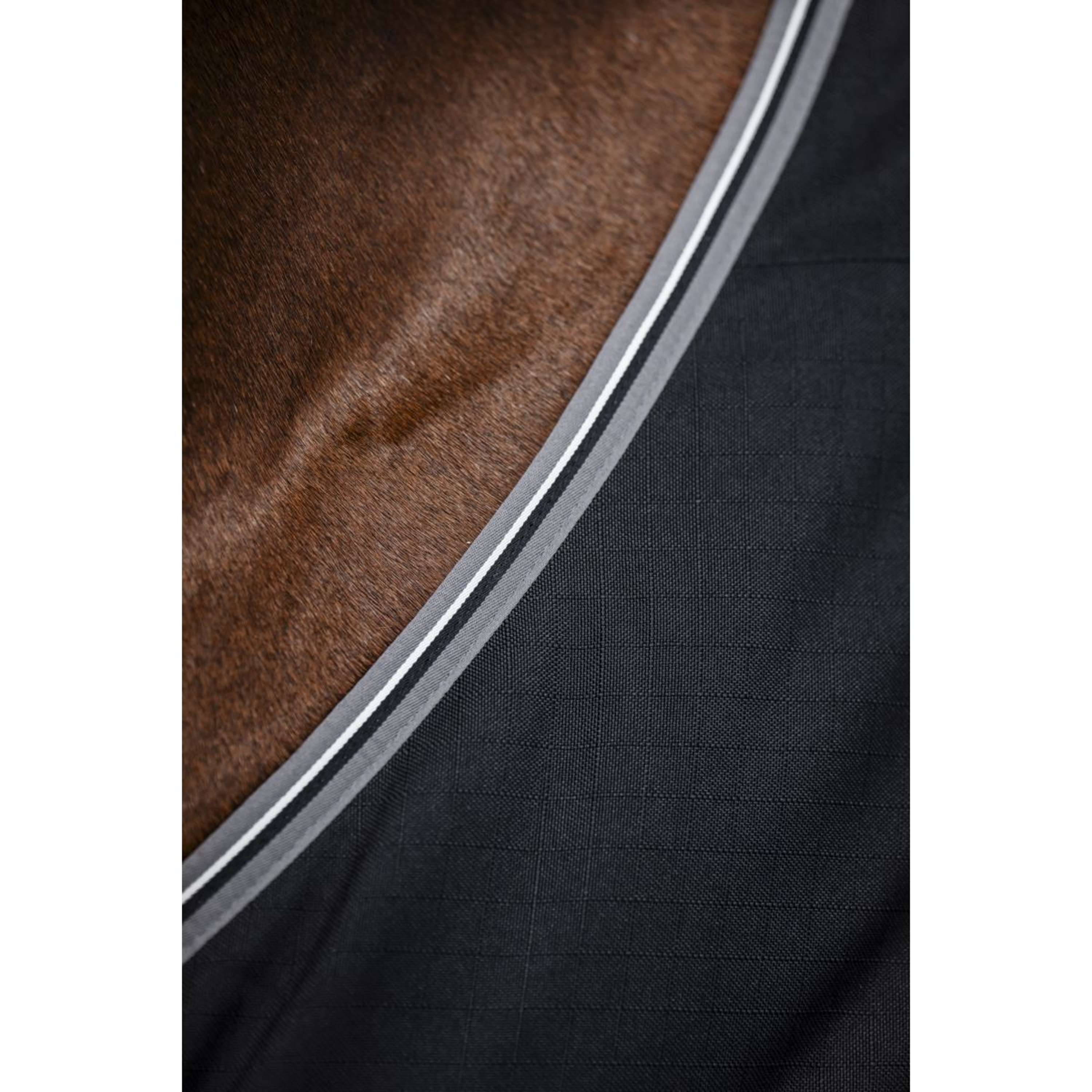 Rambo Stable Rug 400g Black/Thunderstorm Grey/Silver