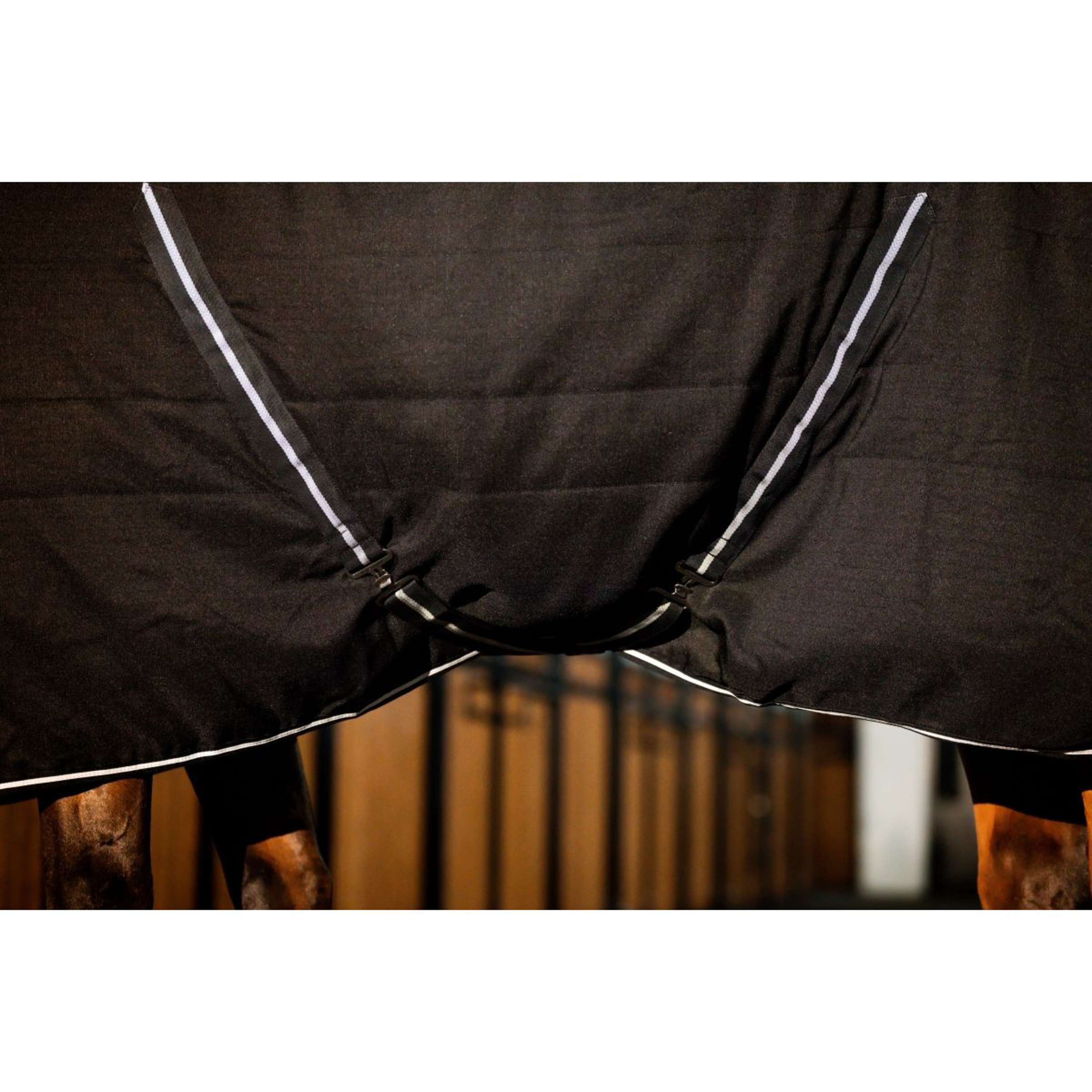Rambo Stable Rug 400g Black/Thunderstorm Grey/Silver