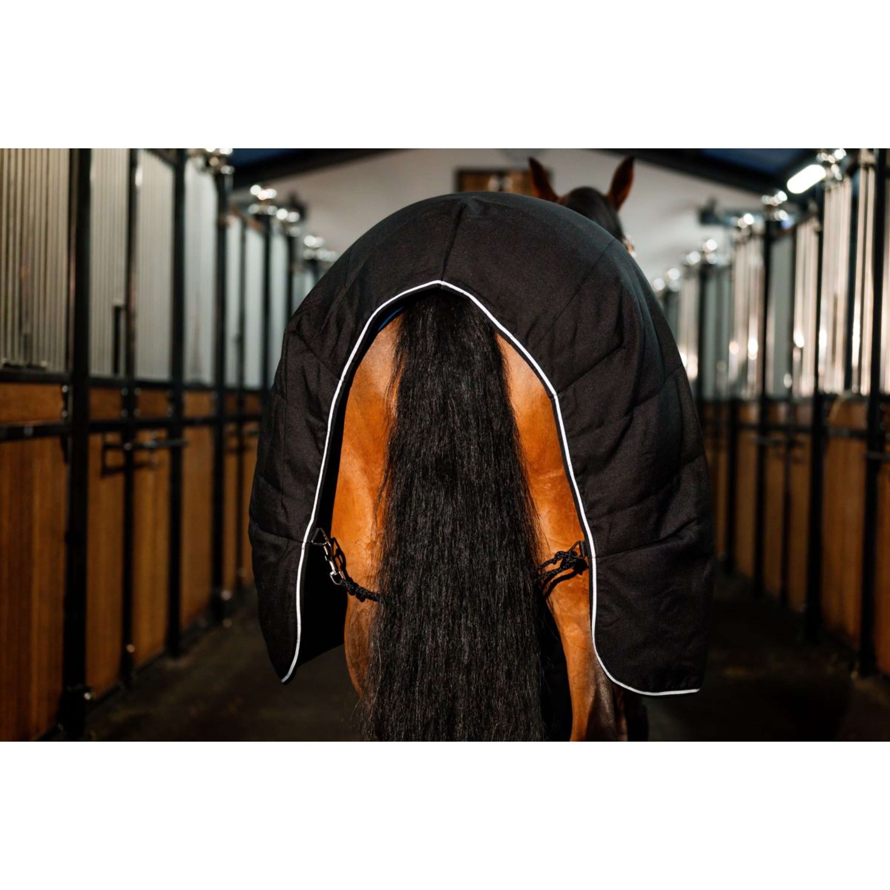 Rambo Stable Rug 400g Black/Thunderstorm Grey/Silver