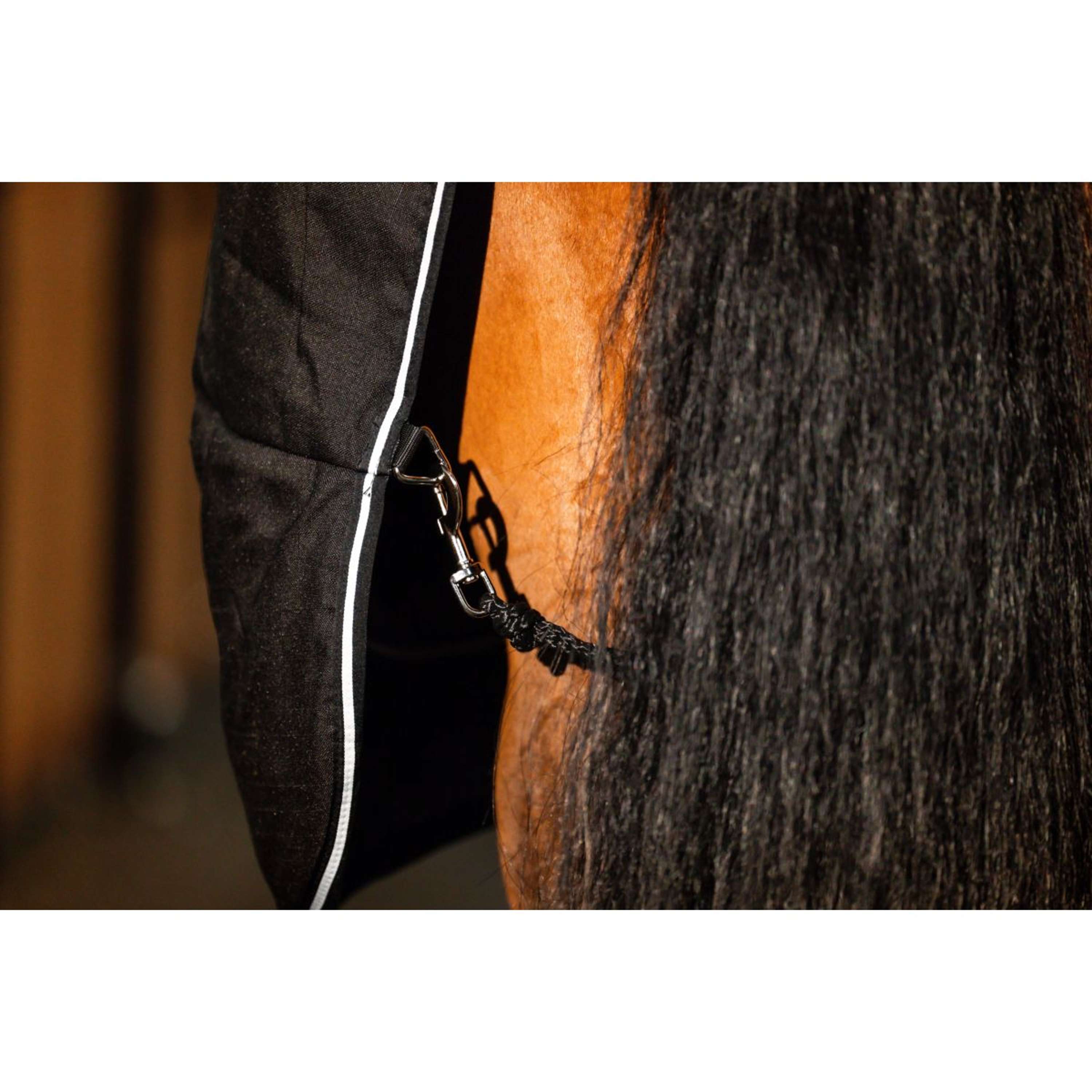 Rambo Stable Rug 400g Black/Thunderstorm Grey/Silver
