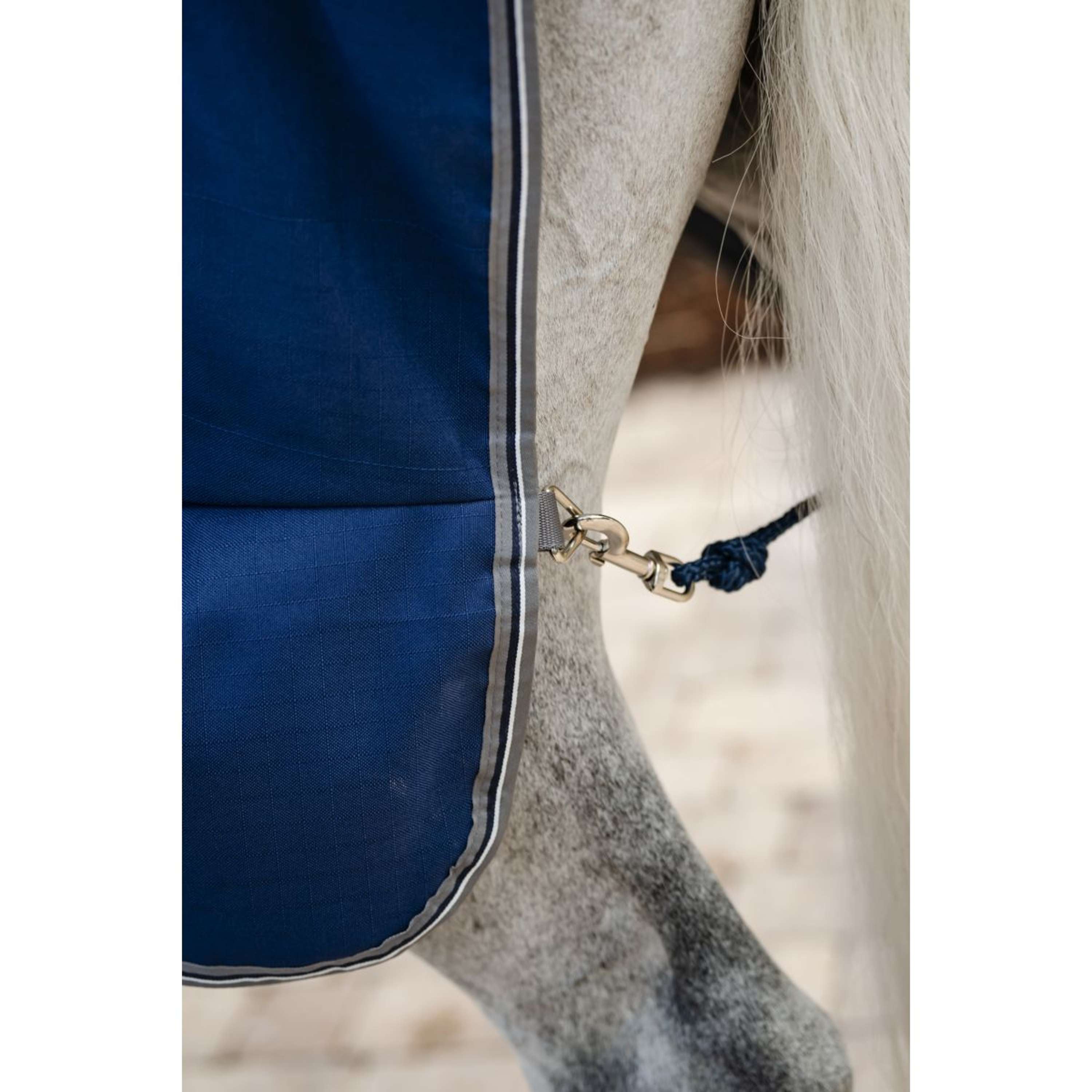 Rambo Stable Sheet Navy/Thunderstorm Grey/Silver