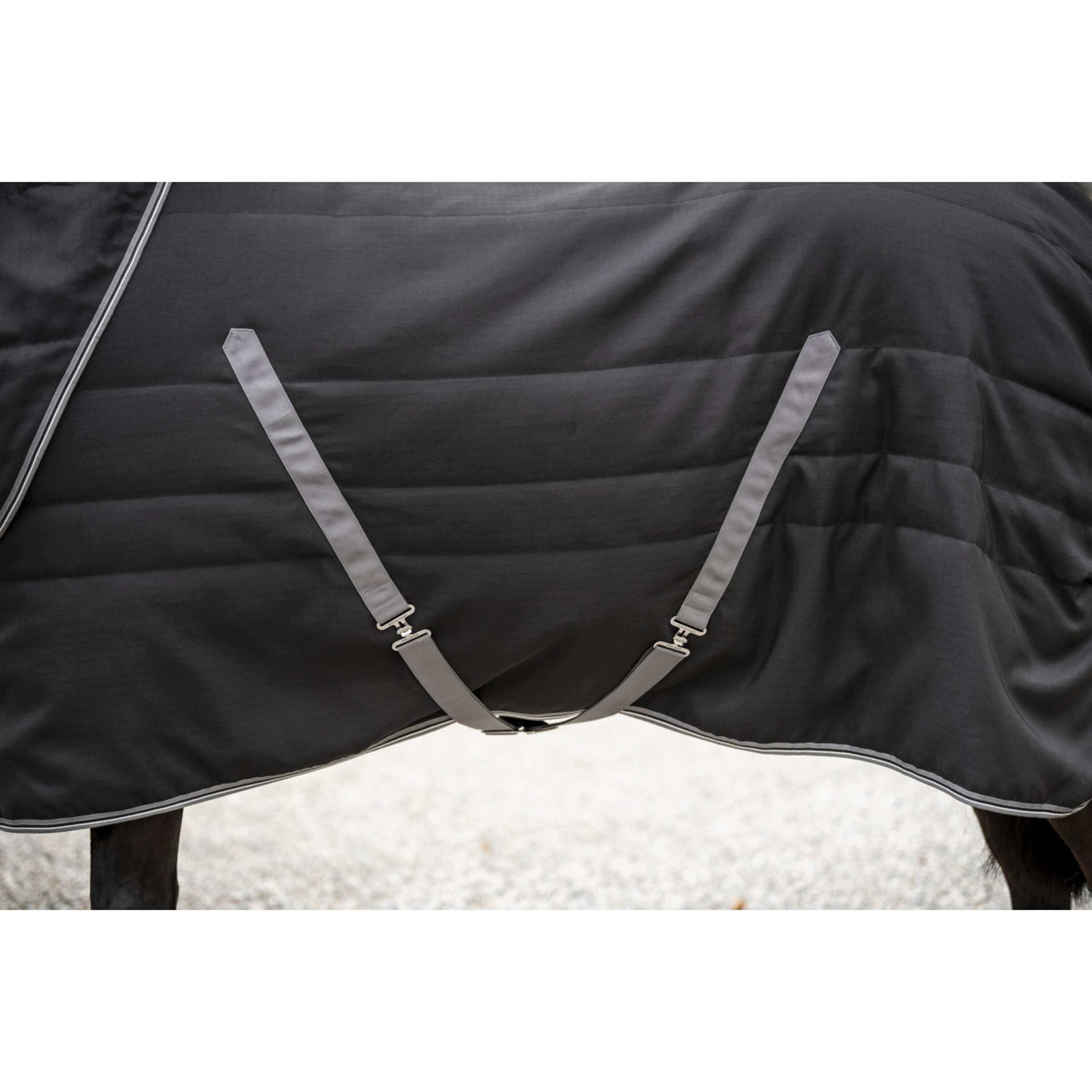 Rambo Stable Rug 200g Black/Thunderstorm Grey/Silver