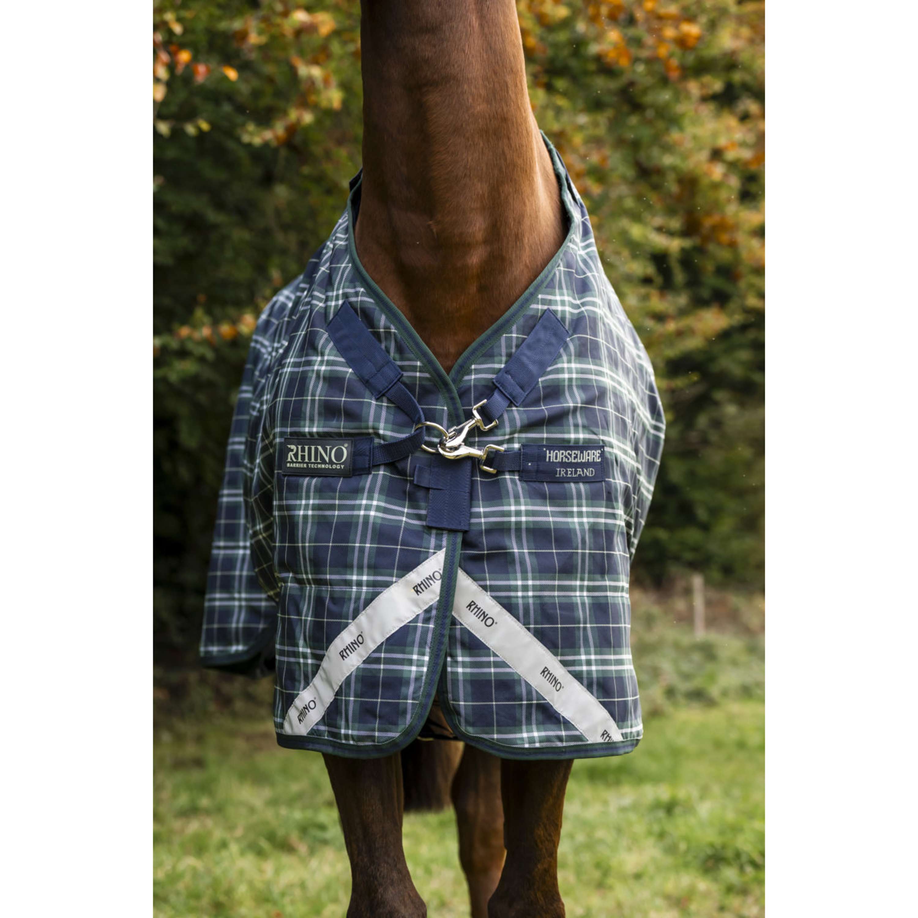 Rhino Turnout Plus 100g Hunter Check/Green/Navy