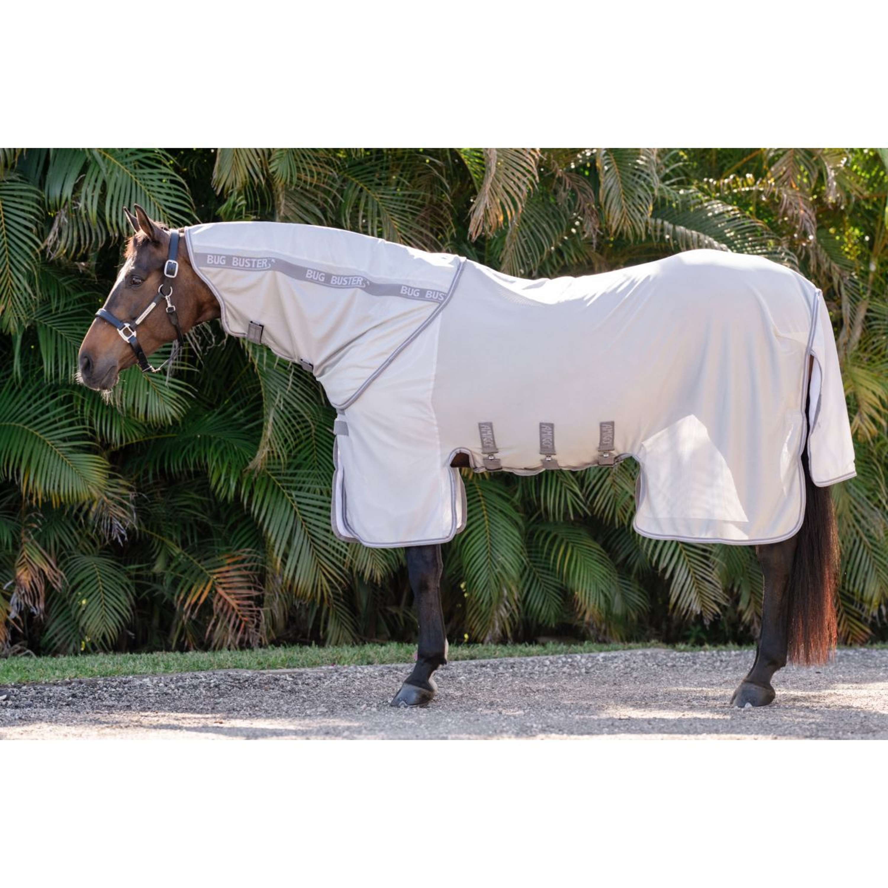 Amigo Neck Cover Bug Buster Silver/Titanium Grey/Silver