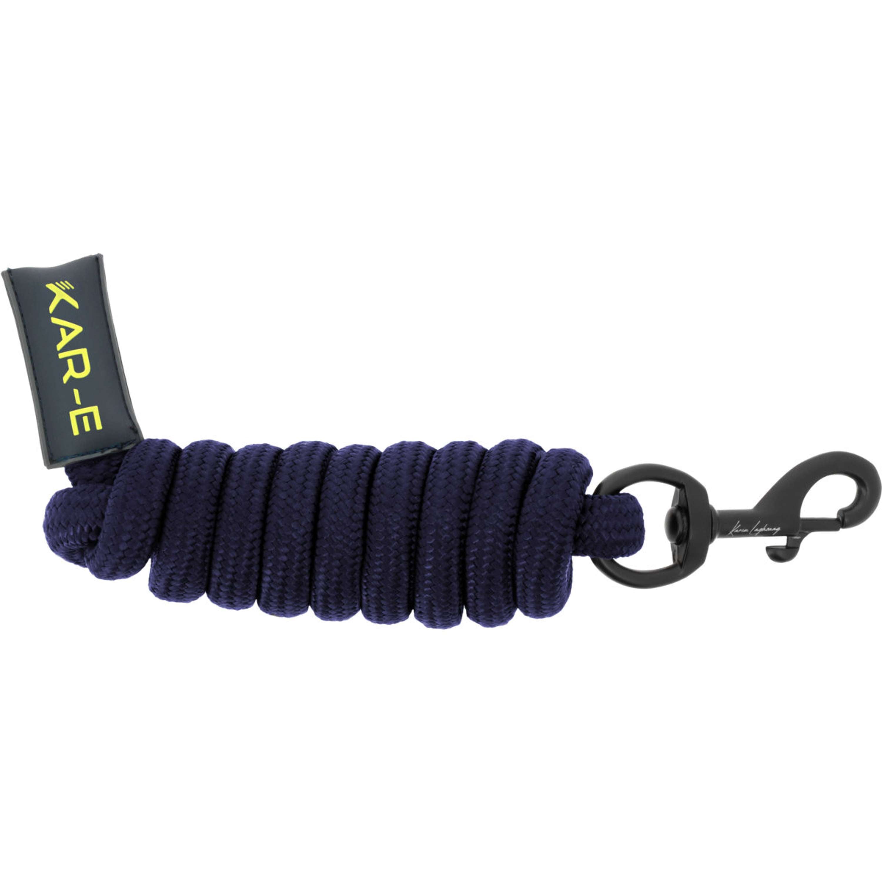 K by EQUITHÈME Lead Rope Triton with Carabiner Navy