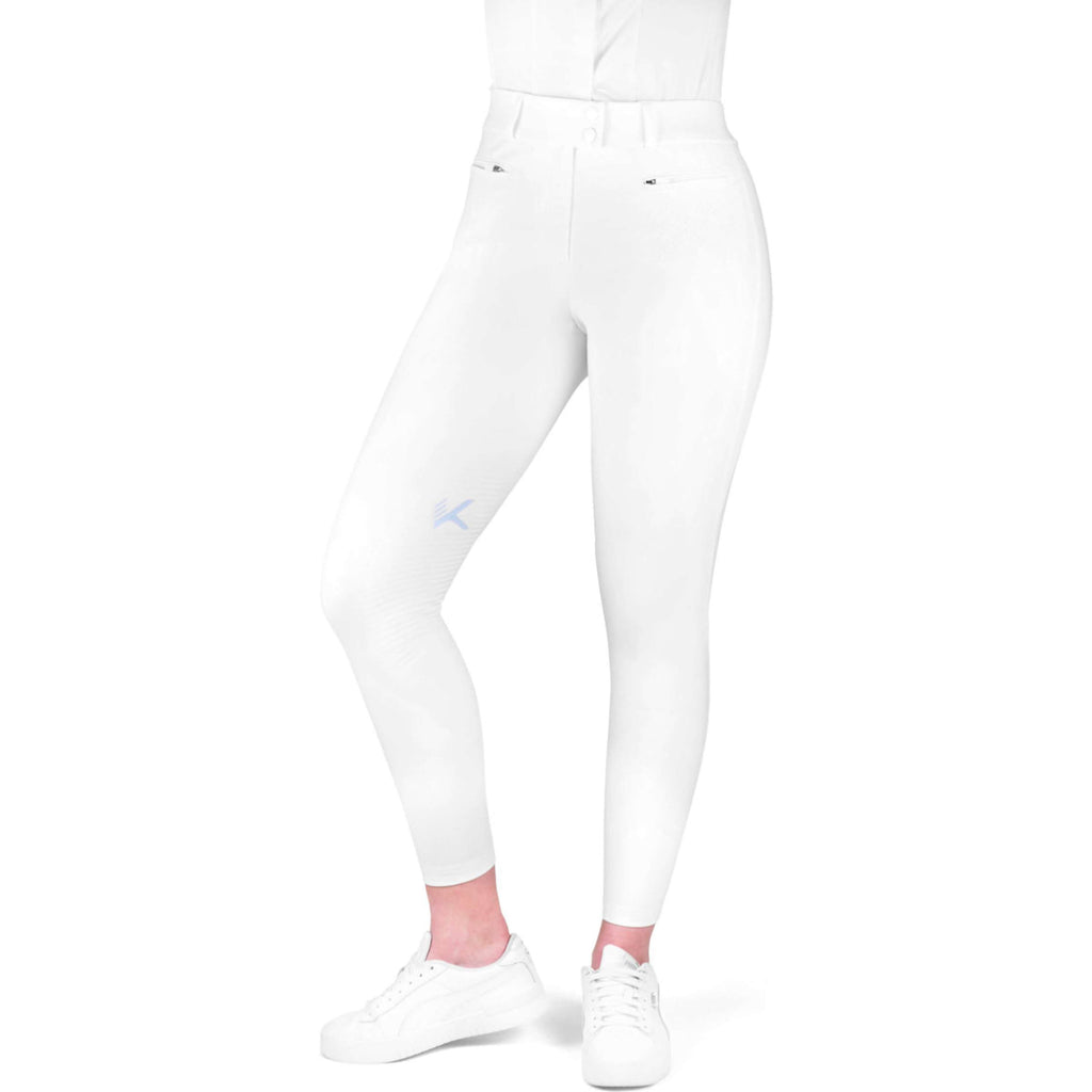K by EQUITHÈME Breeches Explore Full Grip White