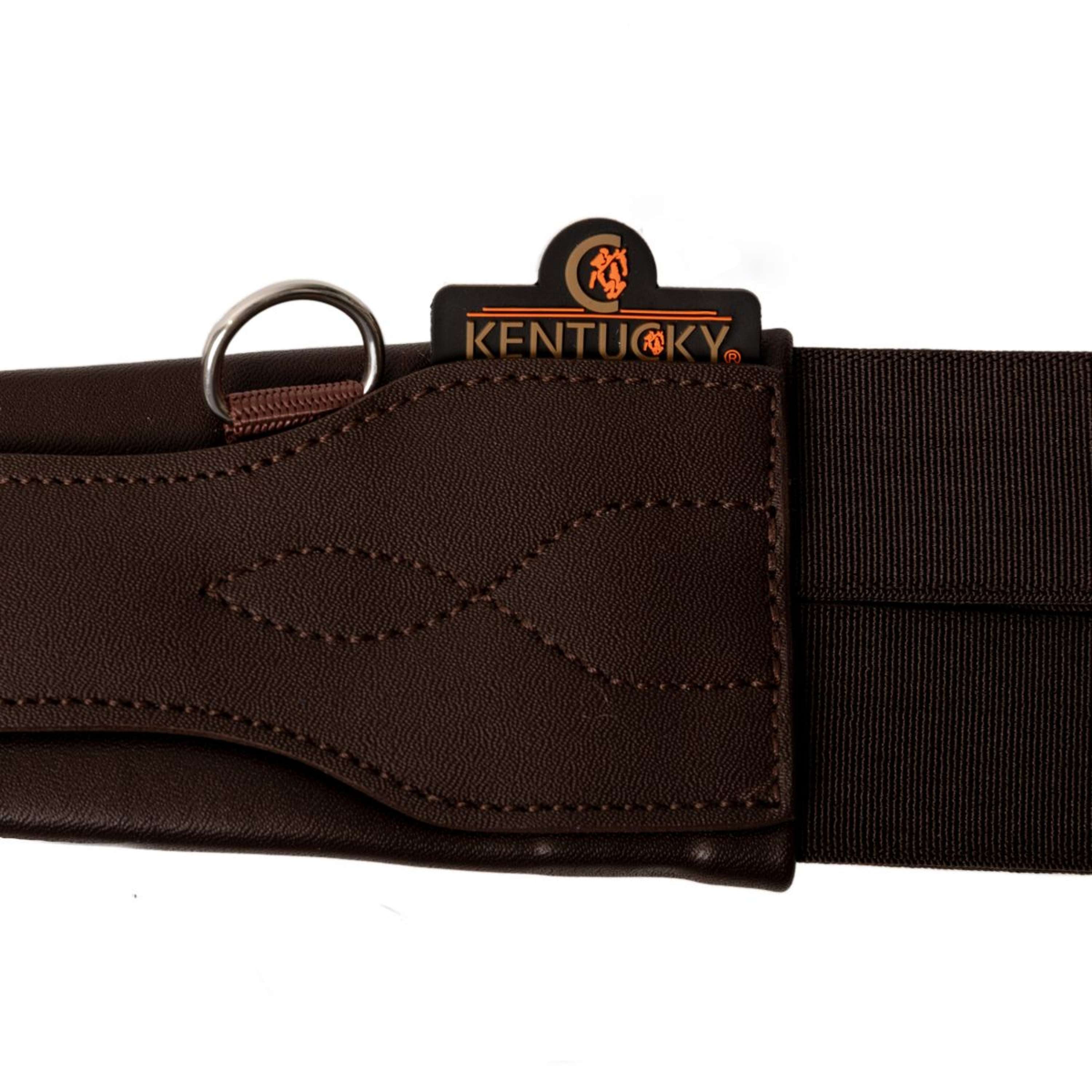 Kentucky Horsewear Jumping Girdle Belly Flap Anatomic Brown
