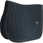 Kentucky Saddlepad Velvet Pearls Jumping Black