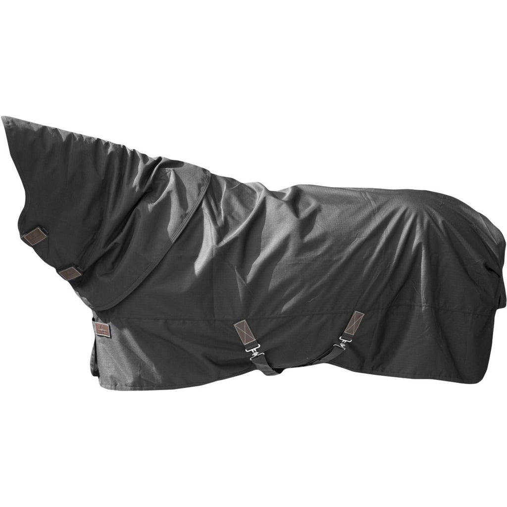 Kentucky Turnout Rug All Weather Quick Dry Fleece with Neck 150g Black