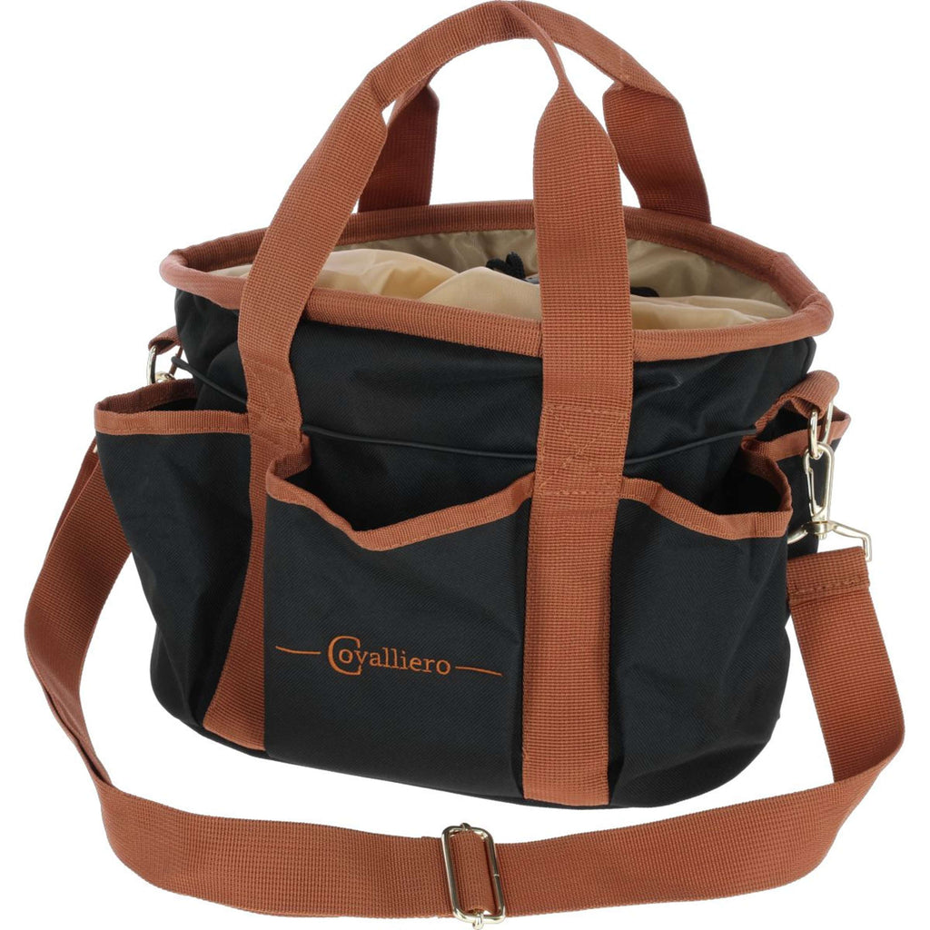 Covalliero Grooming Bag Black/Cognac