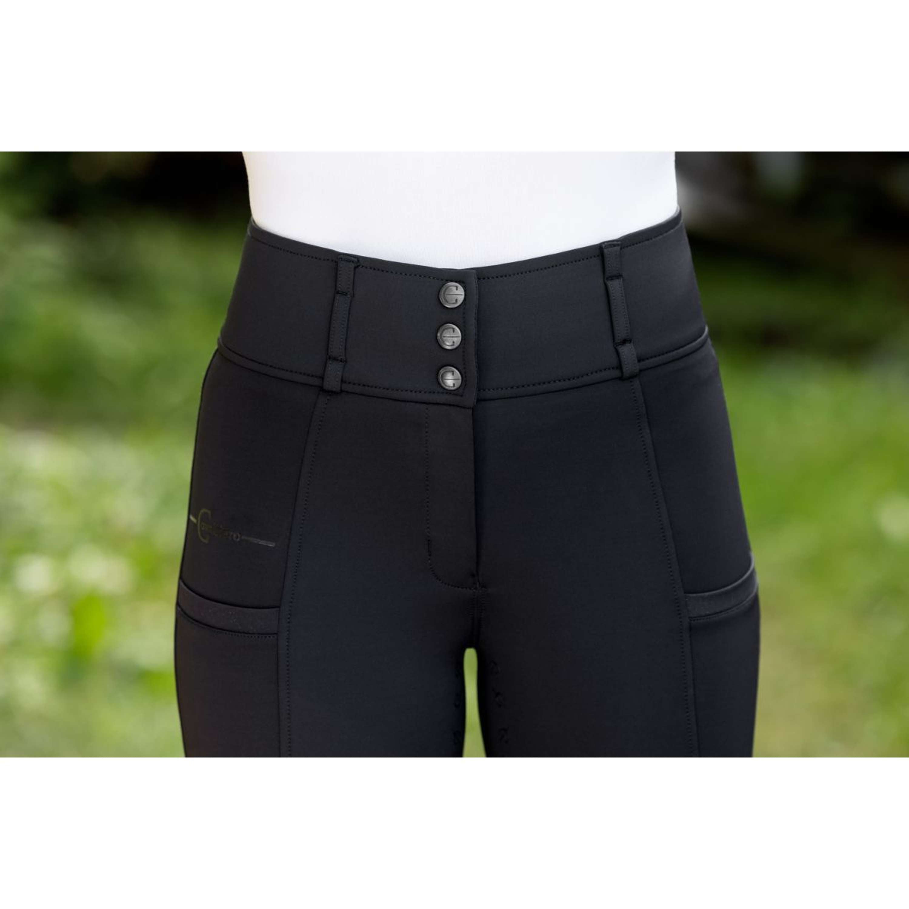 Covalliero Breeches Highwaist Full Grip Black