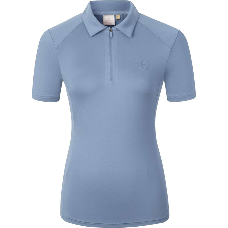Covalliero Polo SS26 Women Smoked Blue