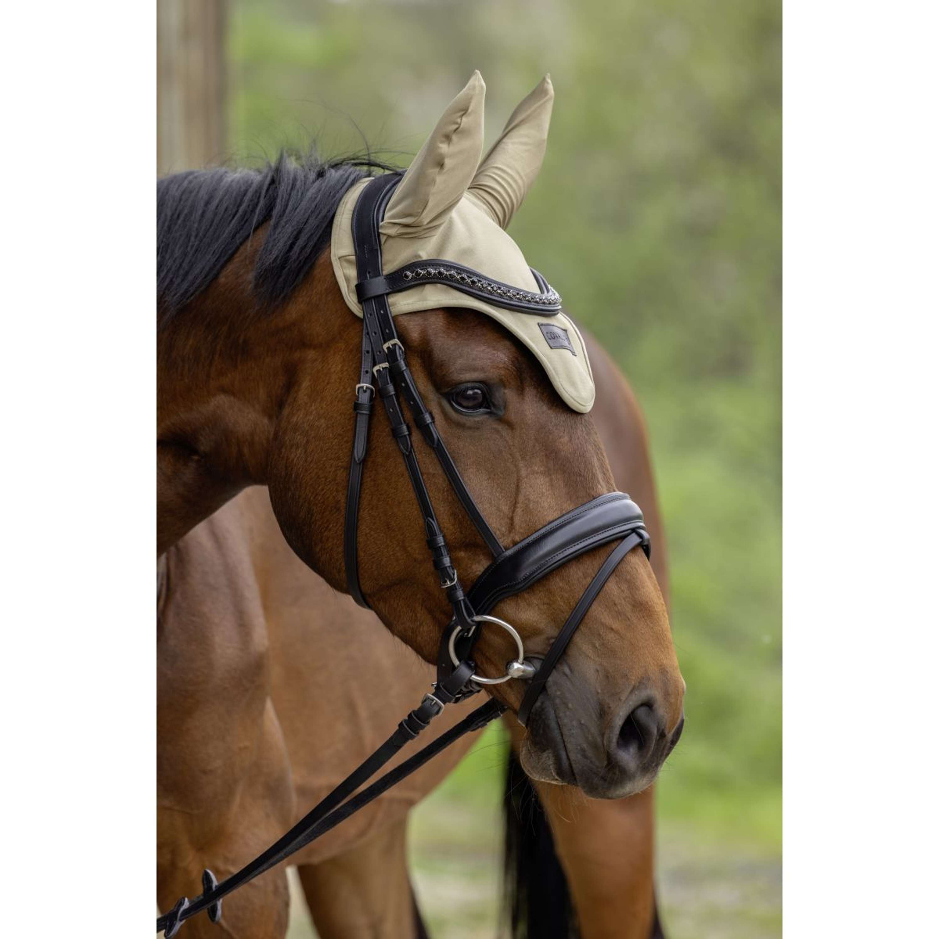 Covalliero Ear Bonnet SS26 Walnut