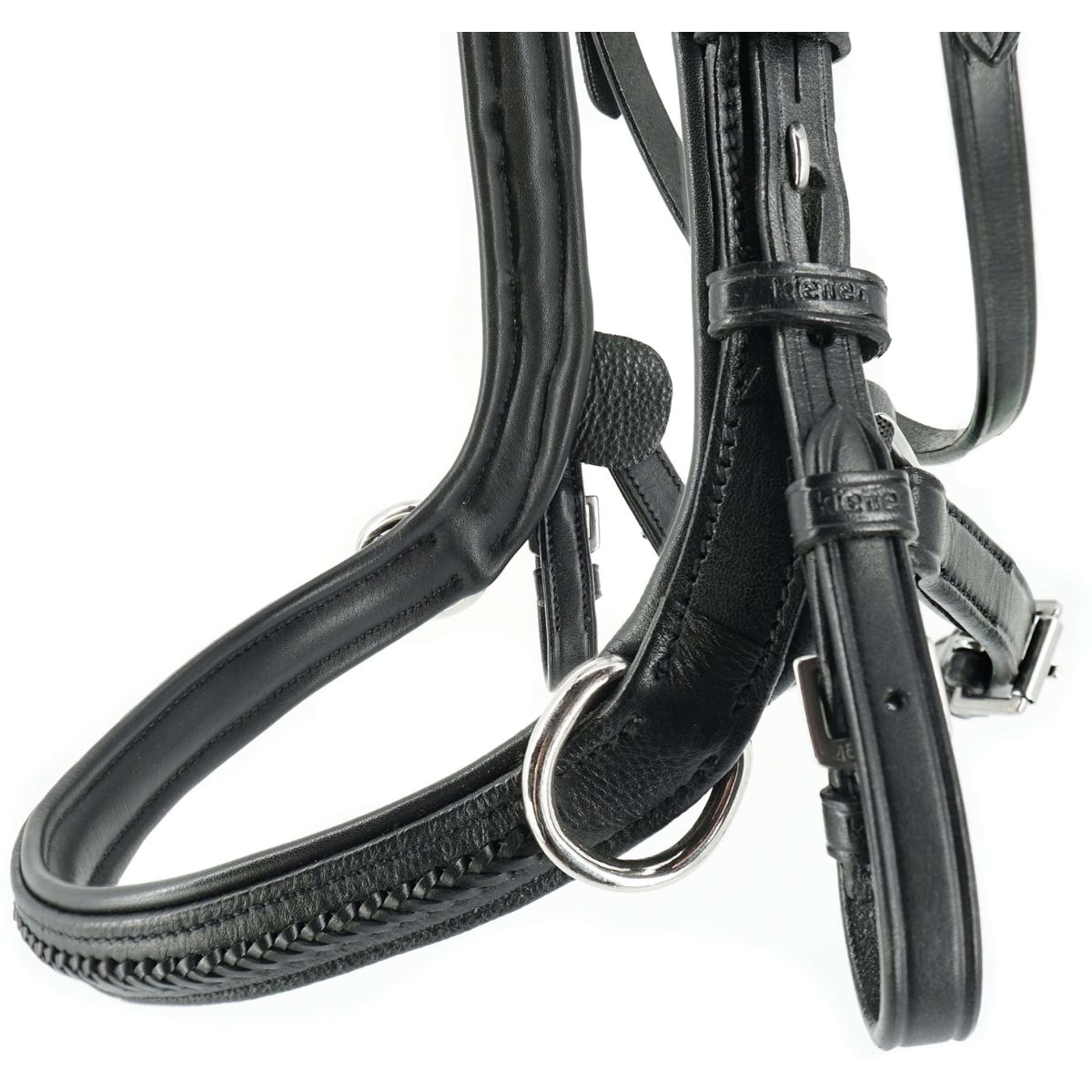 Kieffer Bridle Ultrasoft Ava 2-in-1 Black