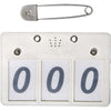 Kingsland Start numbers KLMaddie 3 Numbers White