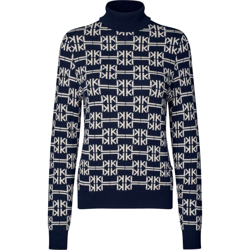 Kingsland Turtleneck Sweater KLAnnabella Women Evening Blue