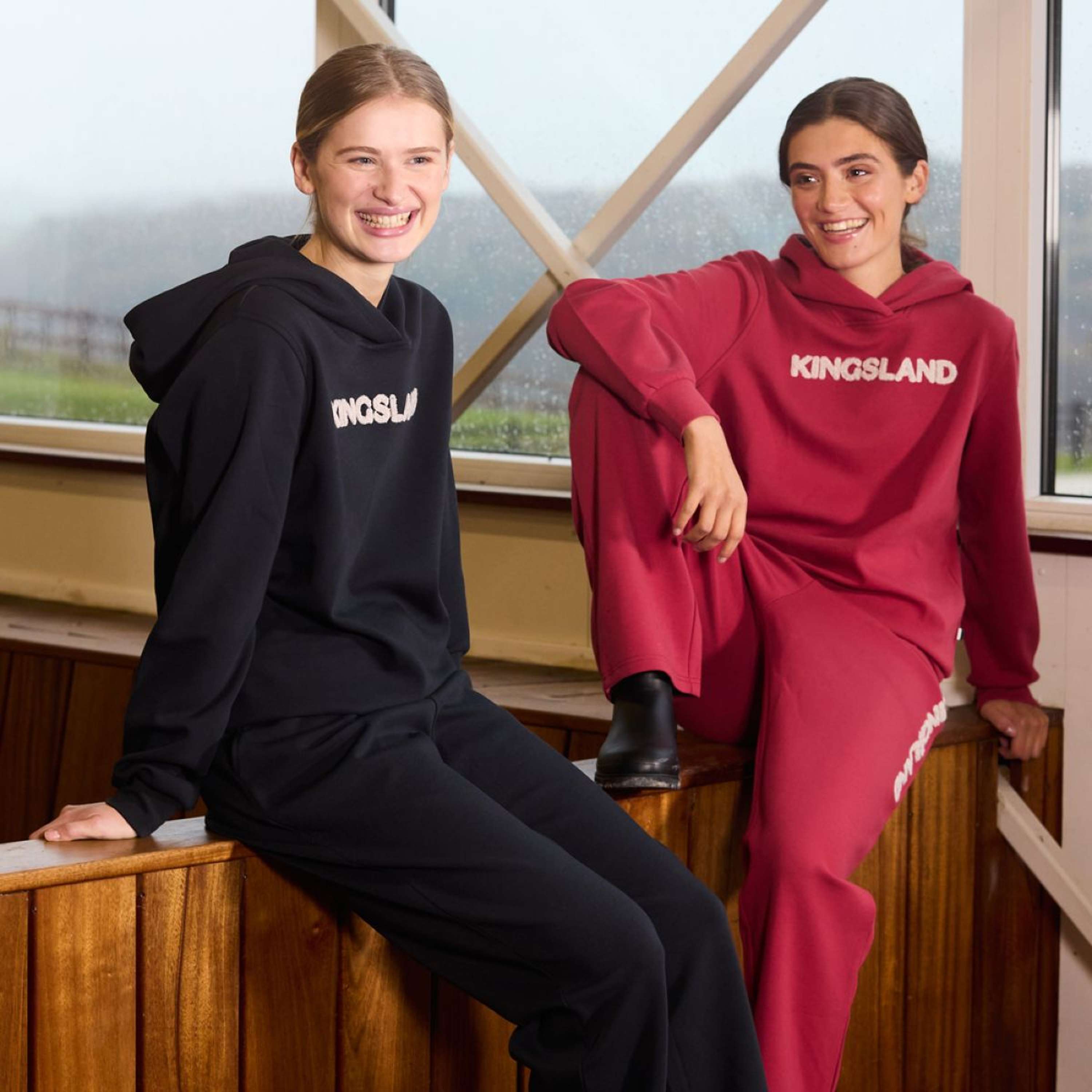 Kingsland Sweatpants KLAshley Women Garnet Red
