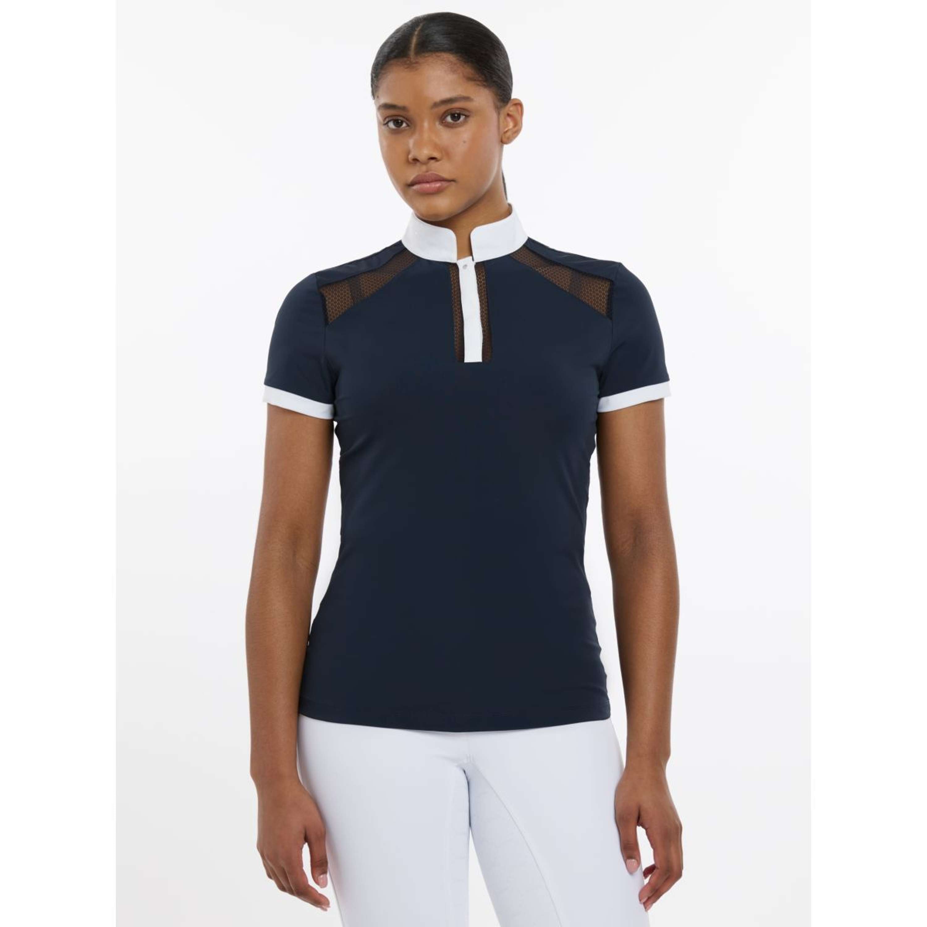 LeMieux Competition Shirt Emily Navy