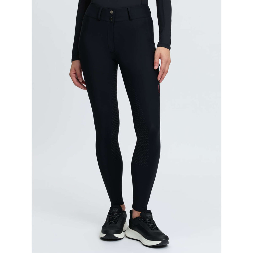 LeMieux Breeches Stormwear Knee grip Black