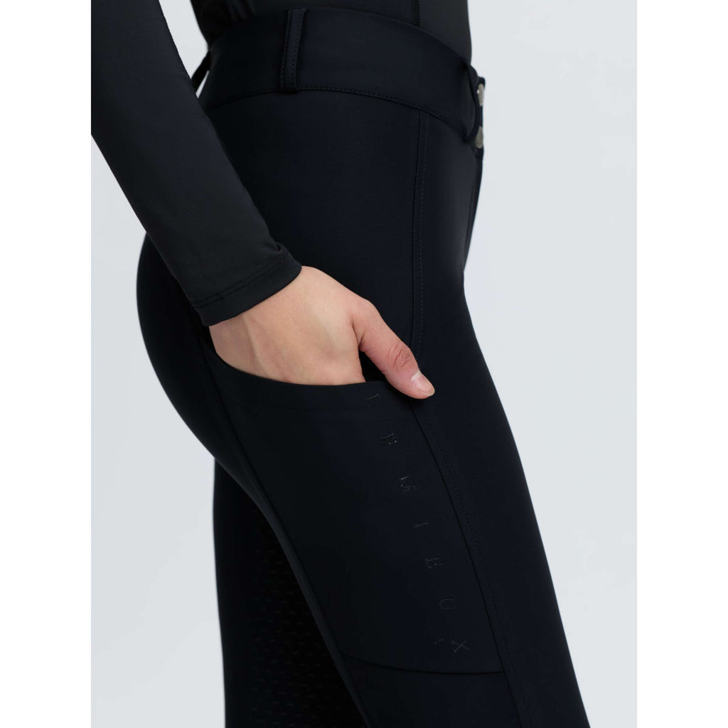 LeMieux Breeches Stormwear Knee grip Black
