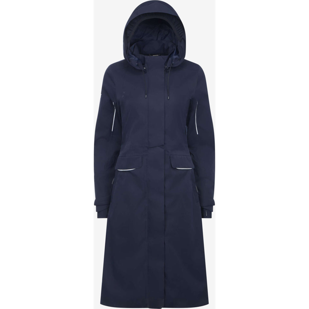 LeMieux Long Coat Stormwear Performance Riding Navy