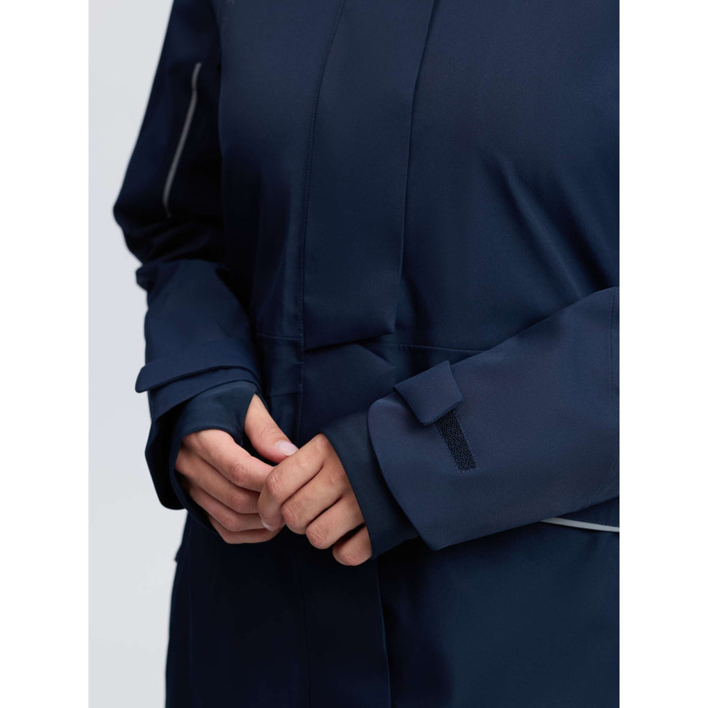 LeMieux Long Coat Stormwear Performance Riding Navy