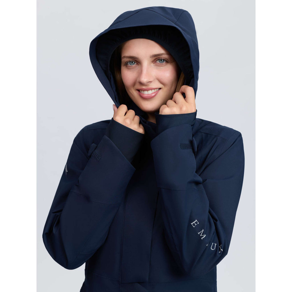 LeMieux Long Coat Stormwear Performance Riding Navy