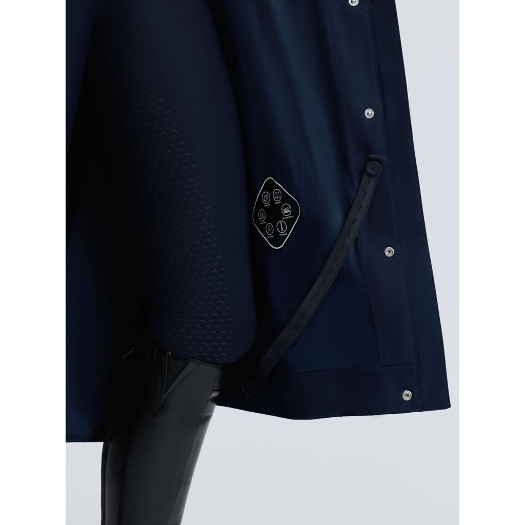 LeMieux Long Coat Stormwear Performance Riding Navy